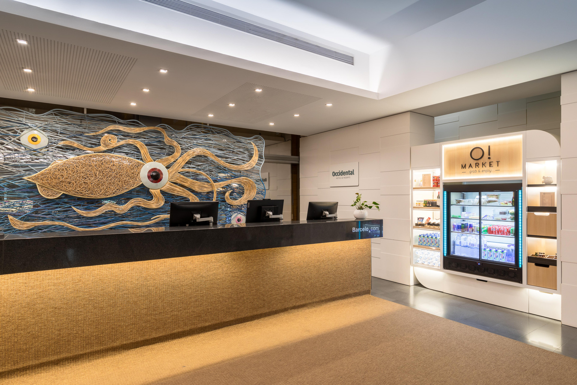 Vista Lobby Occidental Atenea Mar- Adults Only
