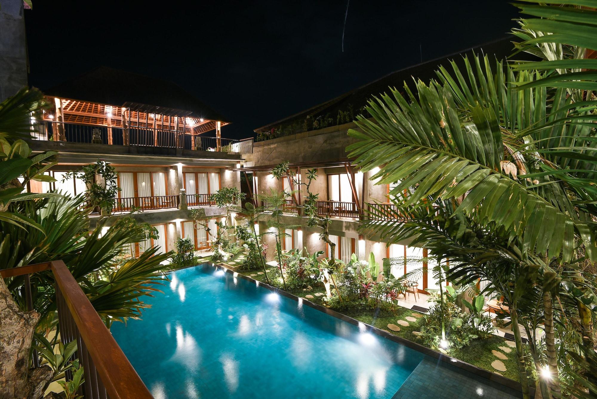 Vista Exterior Purana Suite Ubud