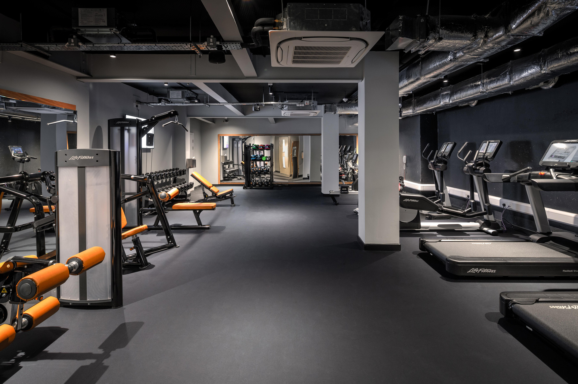 Gimnasio YOTEL Edinburgh, Select by Hilton