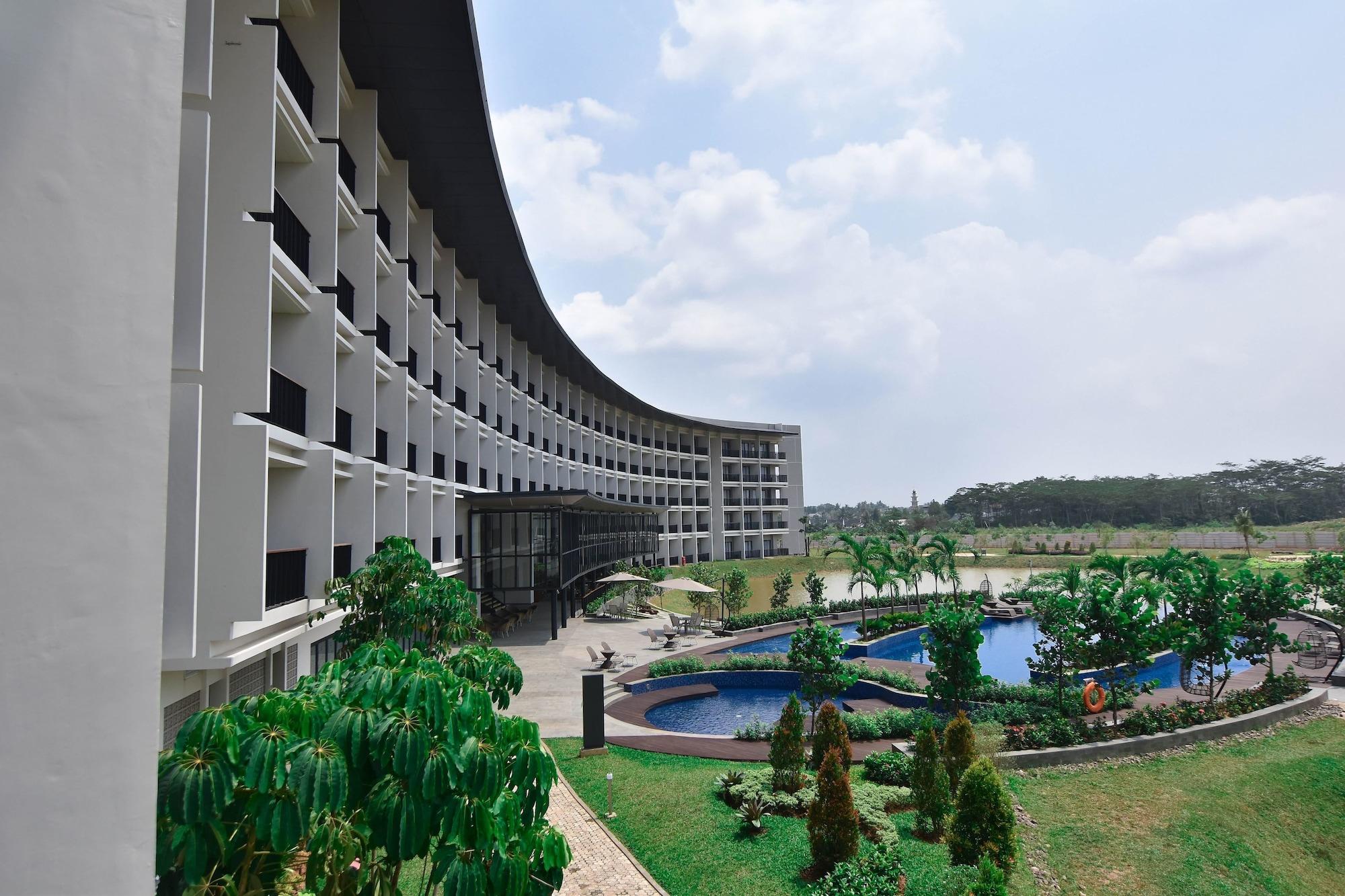 Vista Exterior Hotel Santika Premiere Bandara - Palembang