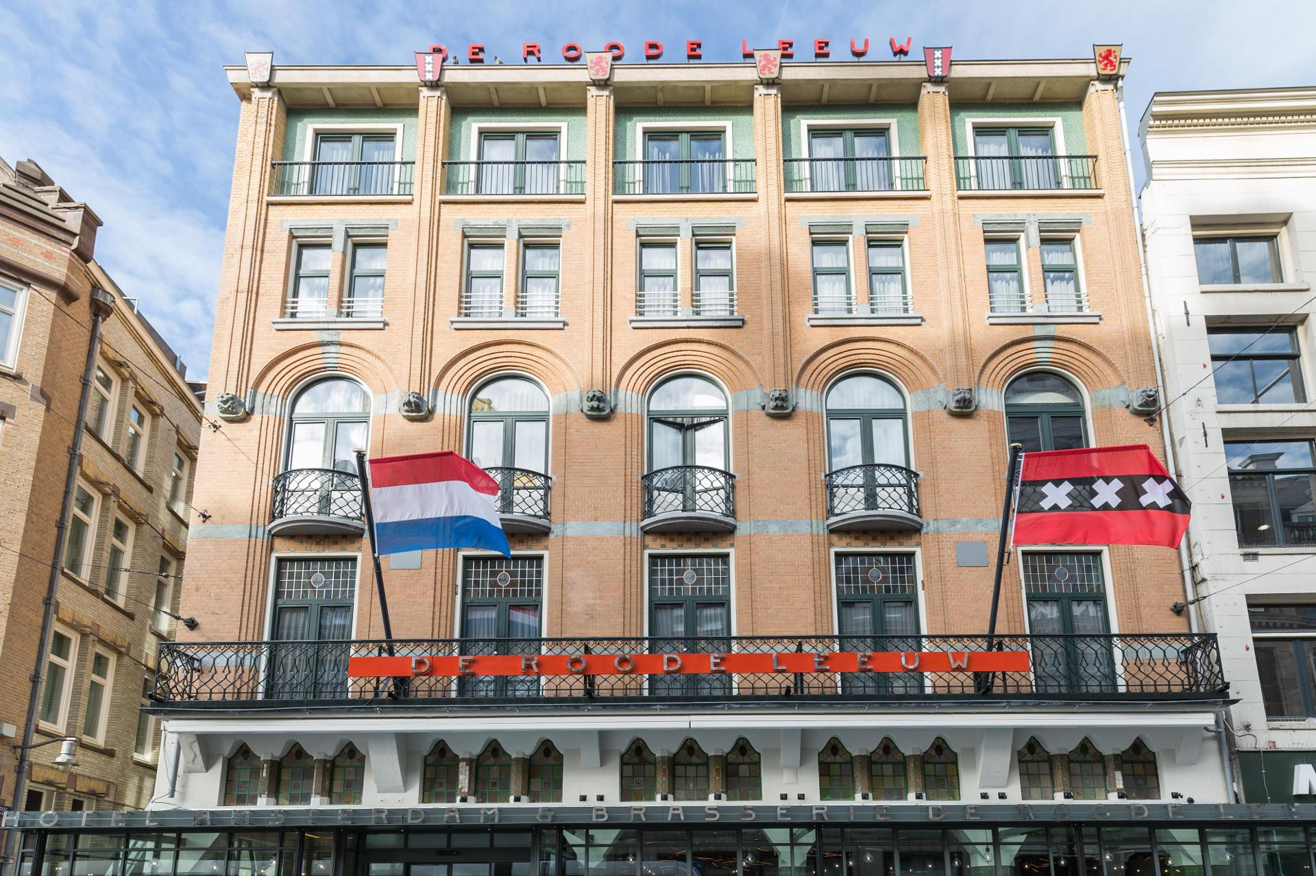 Vista Exterior Hotel Amsterdam De Roode Leeuw