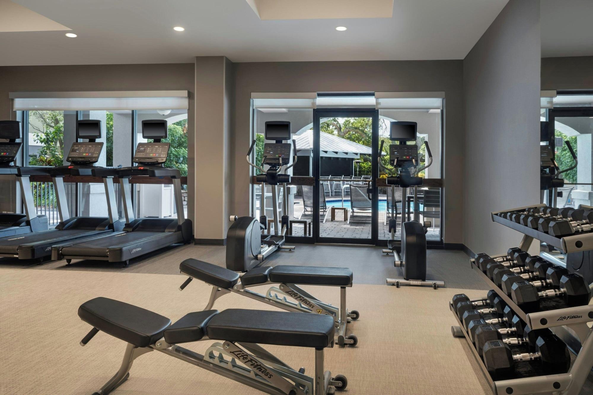 Gimnasio Courtyard Cocoa Beach Cape Canaveral