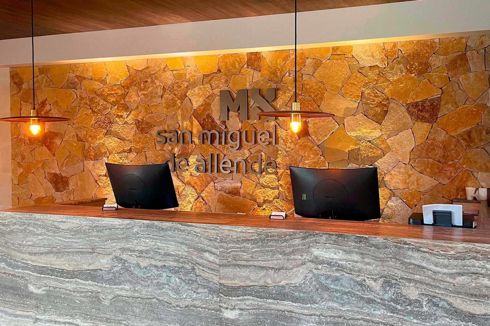 Vista Lobby Hotel MX más San Miguel de Allende