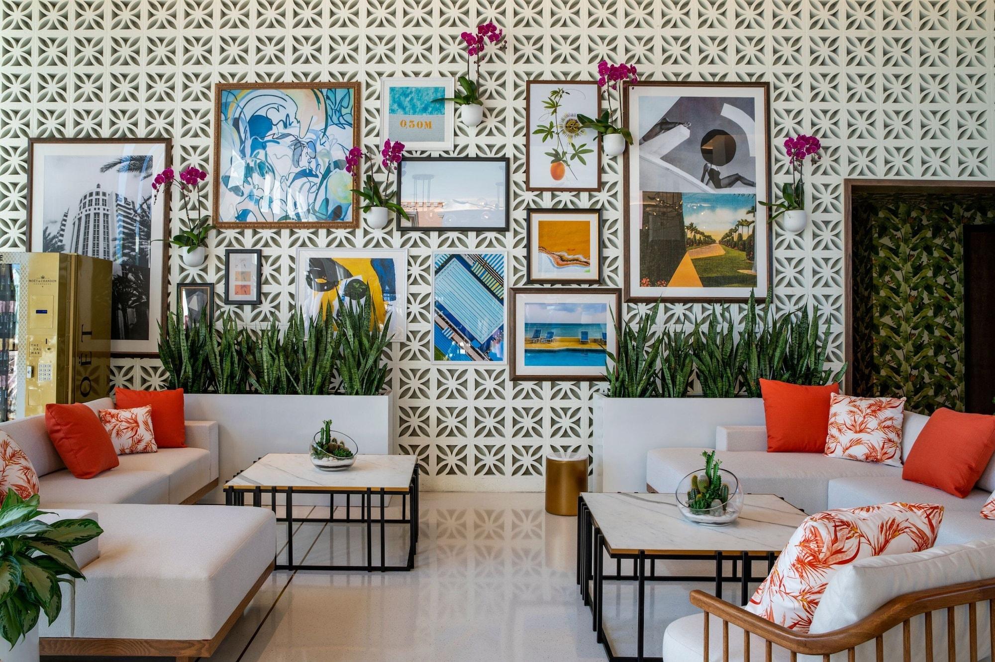 Vista Lobby Element Fort Lauderdale Downtown