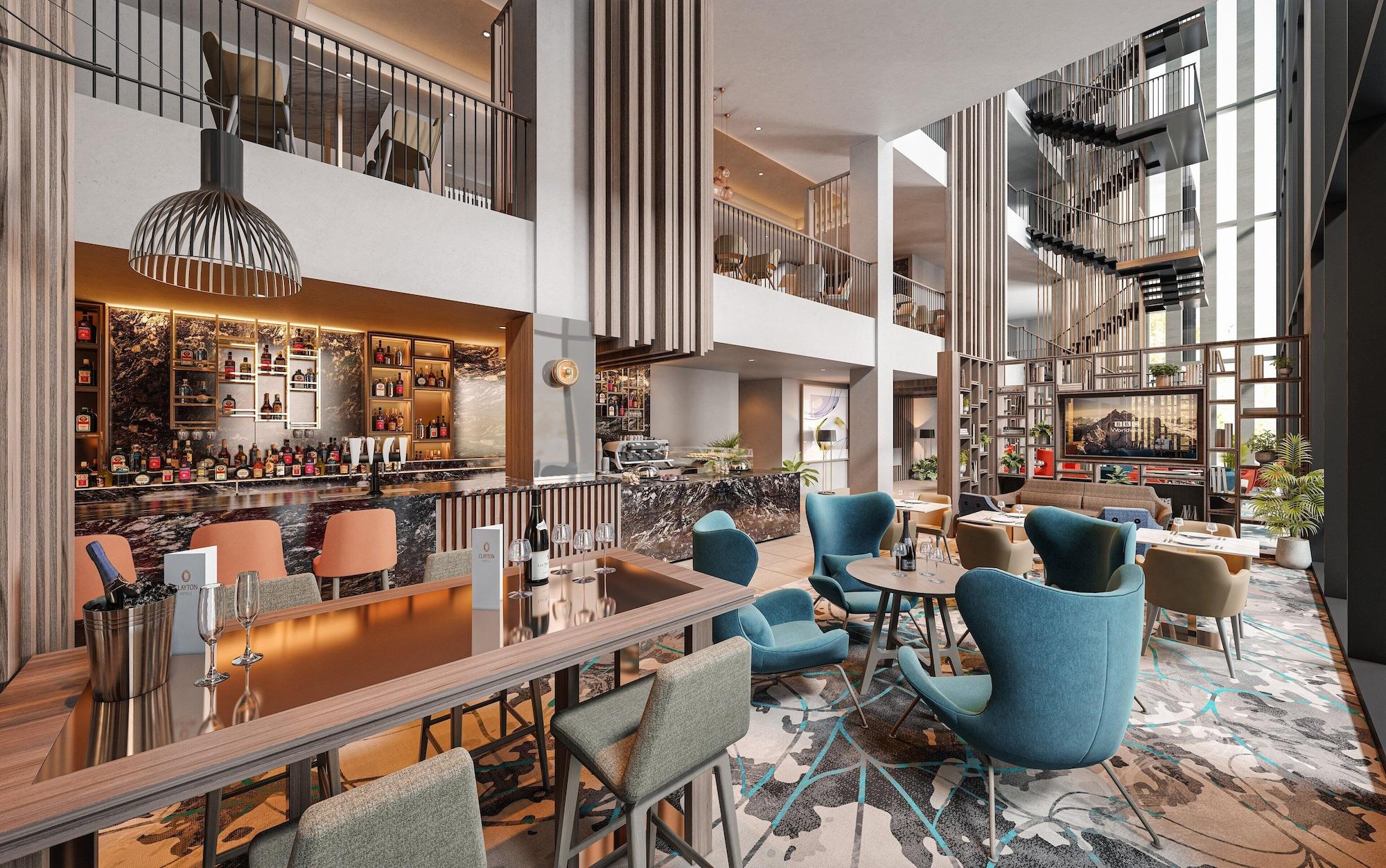 Bar/Salón Clayton Hotel Manchester City Centre