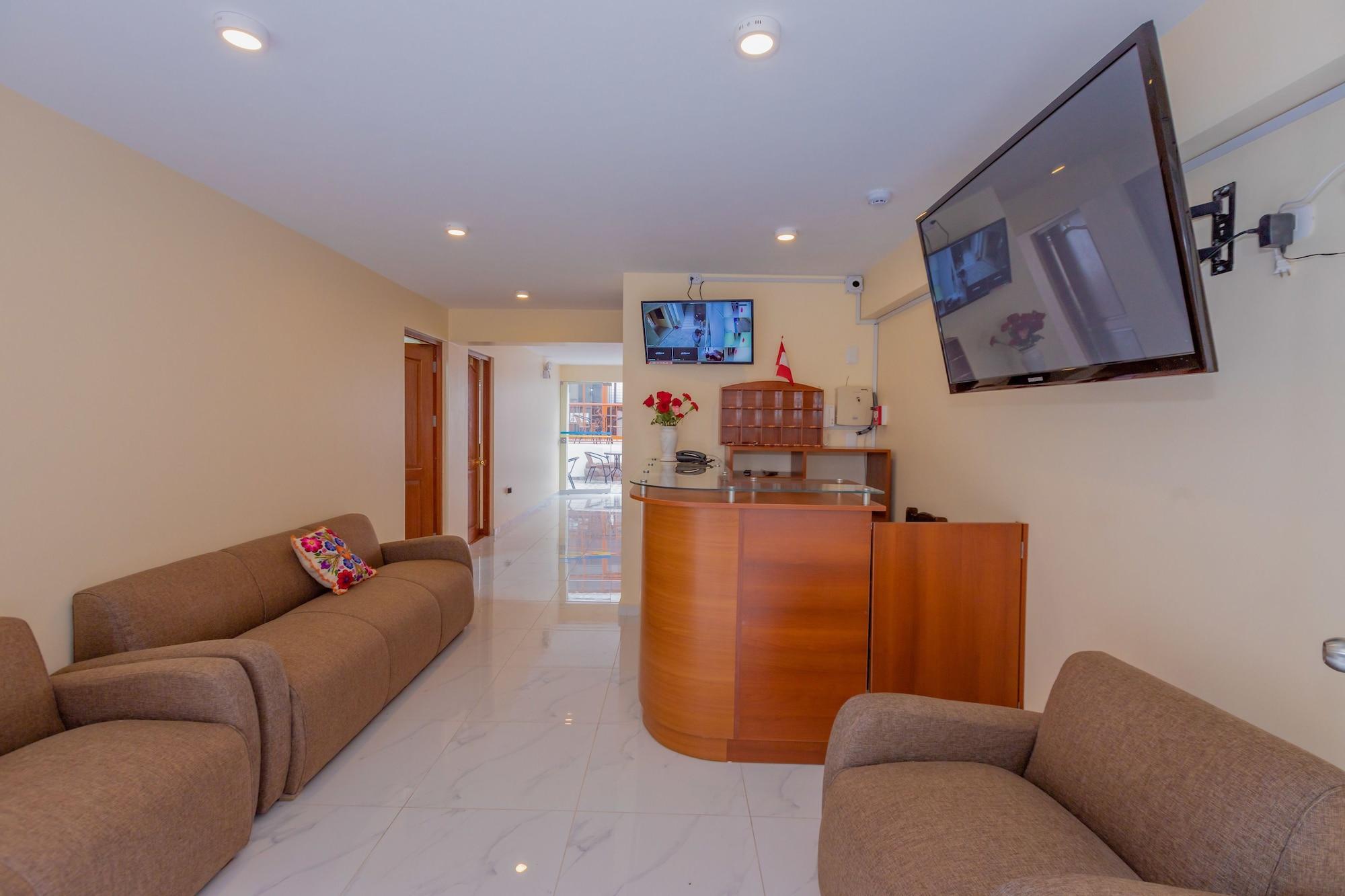 Vista Lobby Hawka Inka Hostal