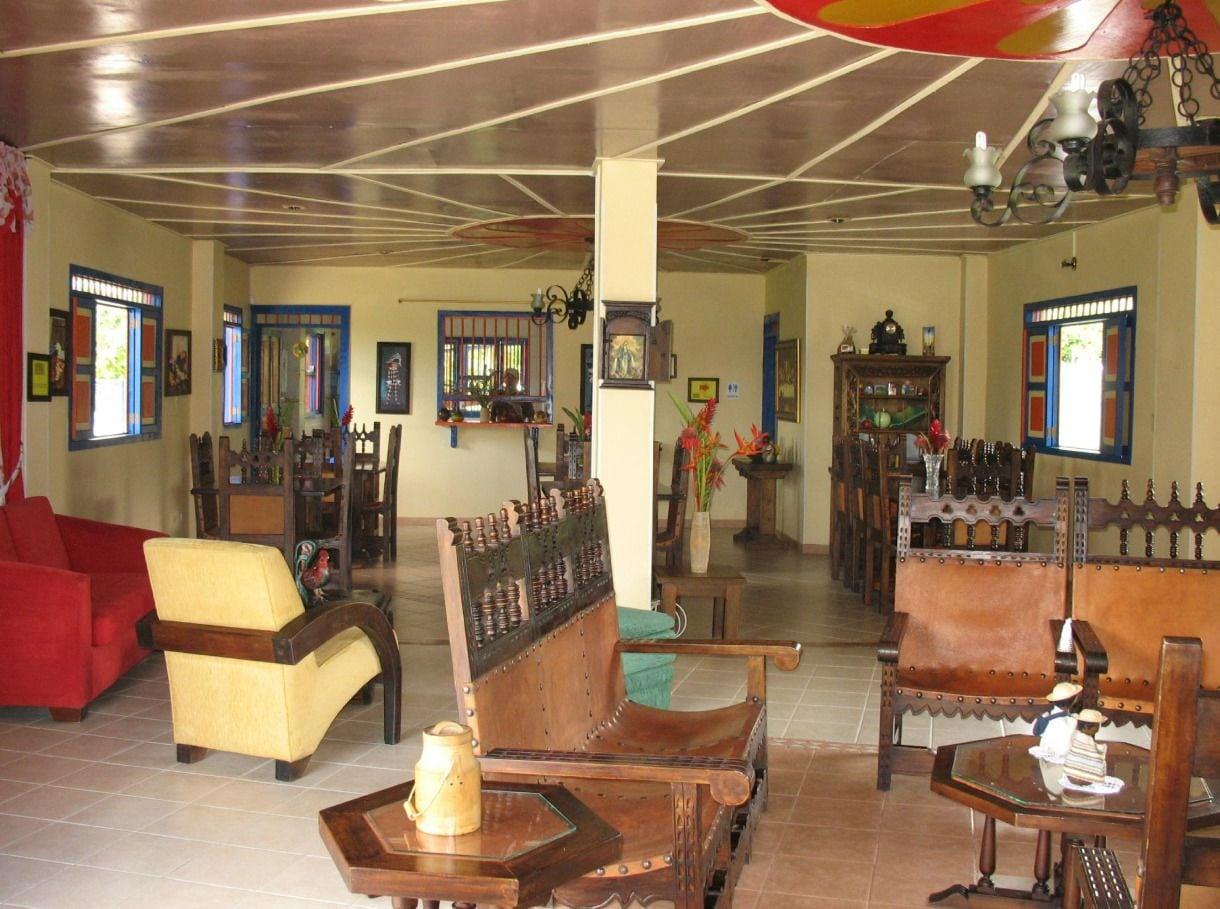 Vista Lobby Finca Hotel Tumbaga
