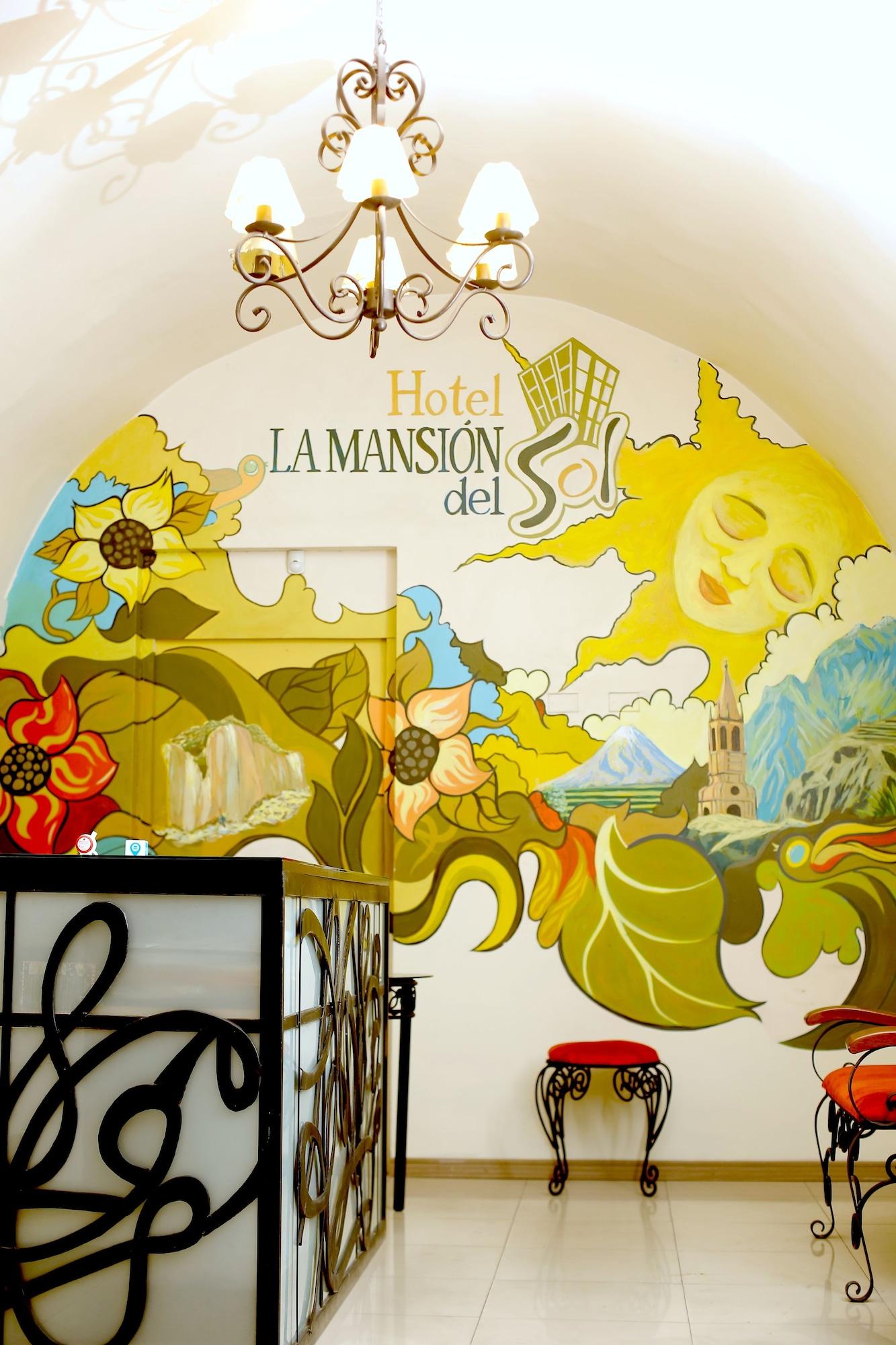 Vista Lobby La Mansión del Sol