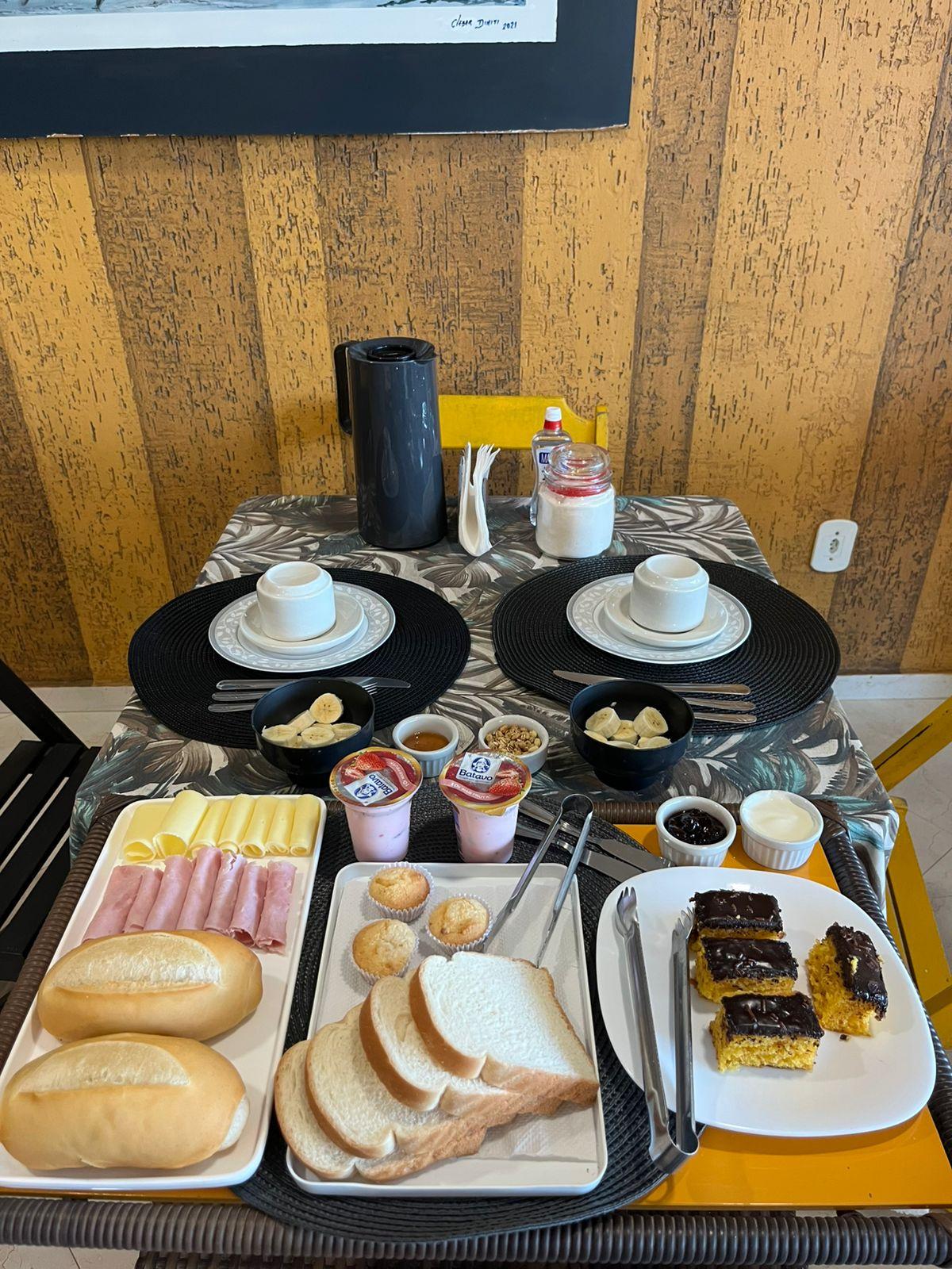 Área de desayuno Mare Alta Hospedagem