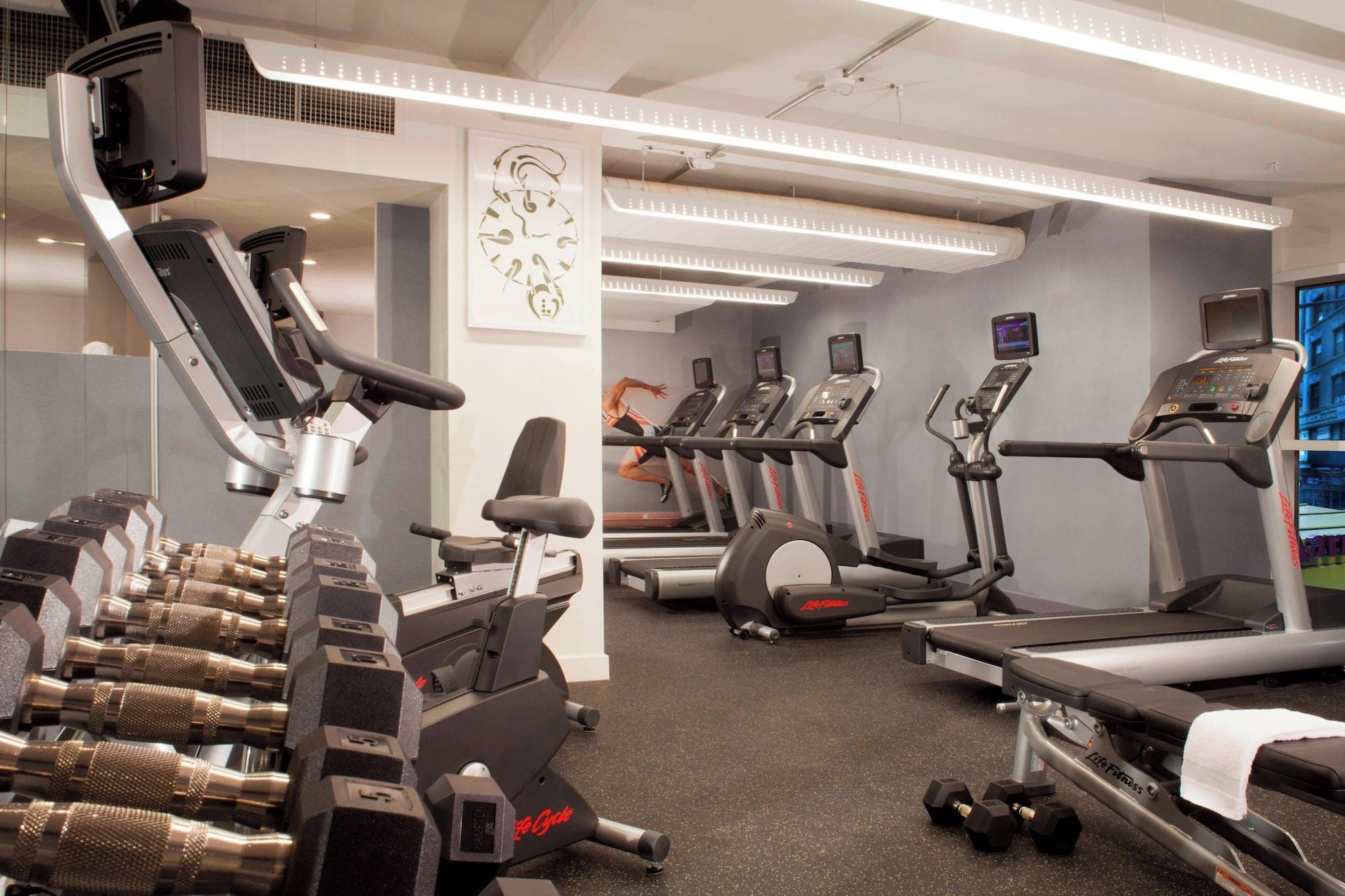 Gimnasio Residence Inn Marriott New York Downtown Manhattan/WTC Area
