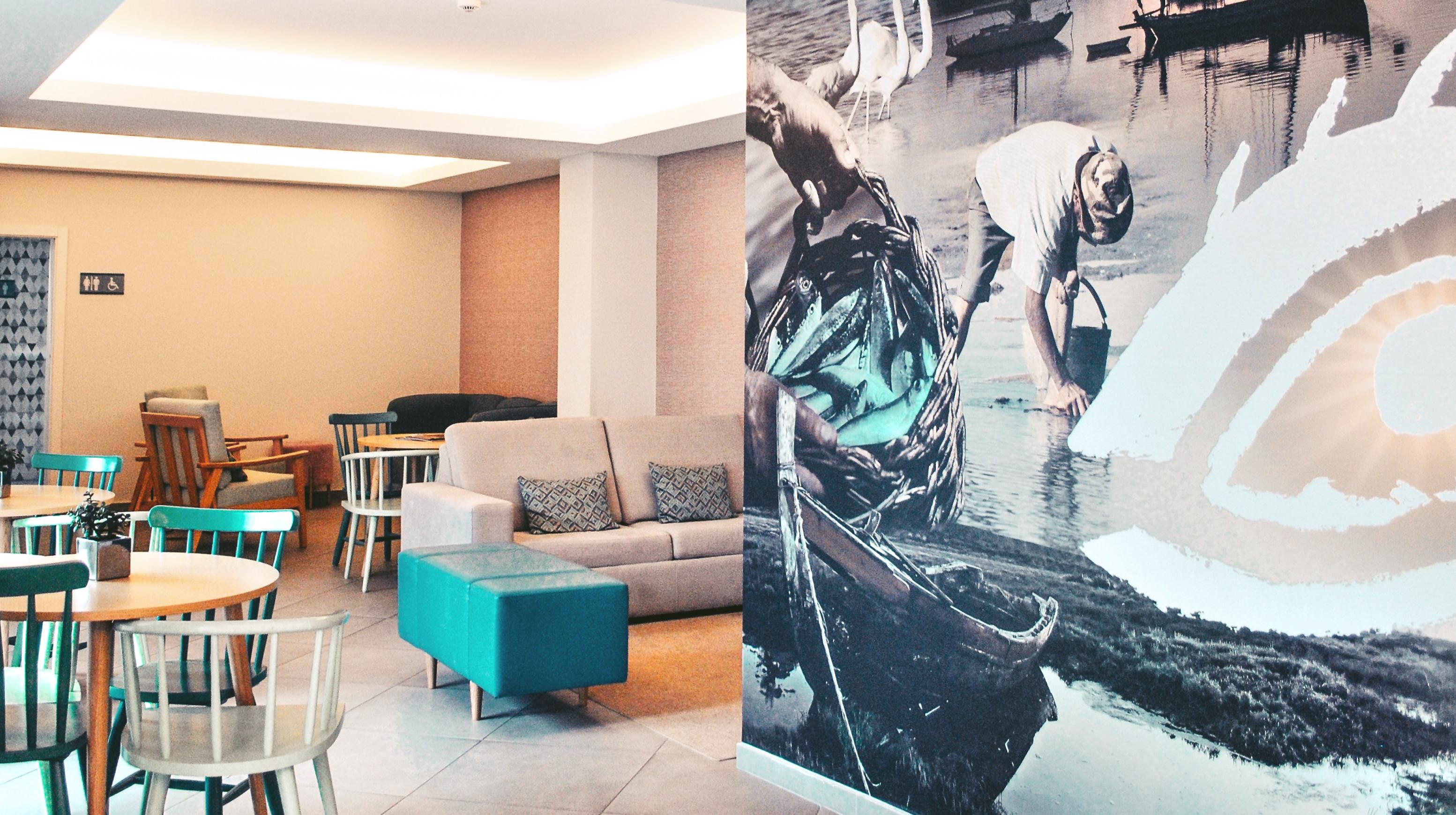 Vista Lobby Agua Hotels Alvor Jardim