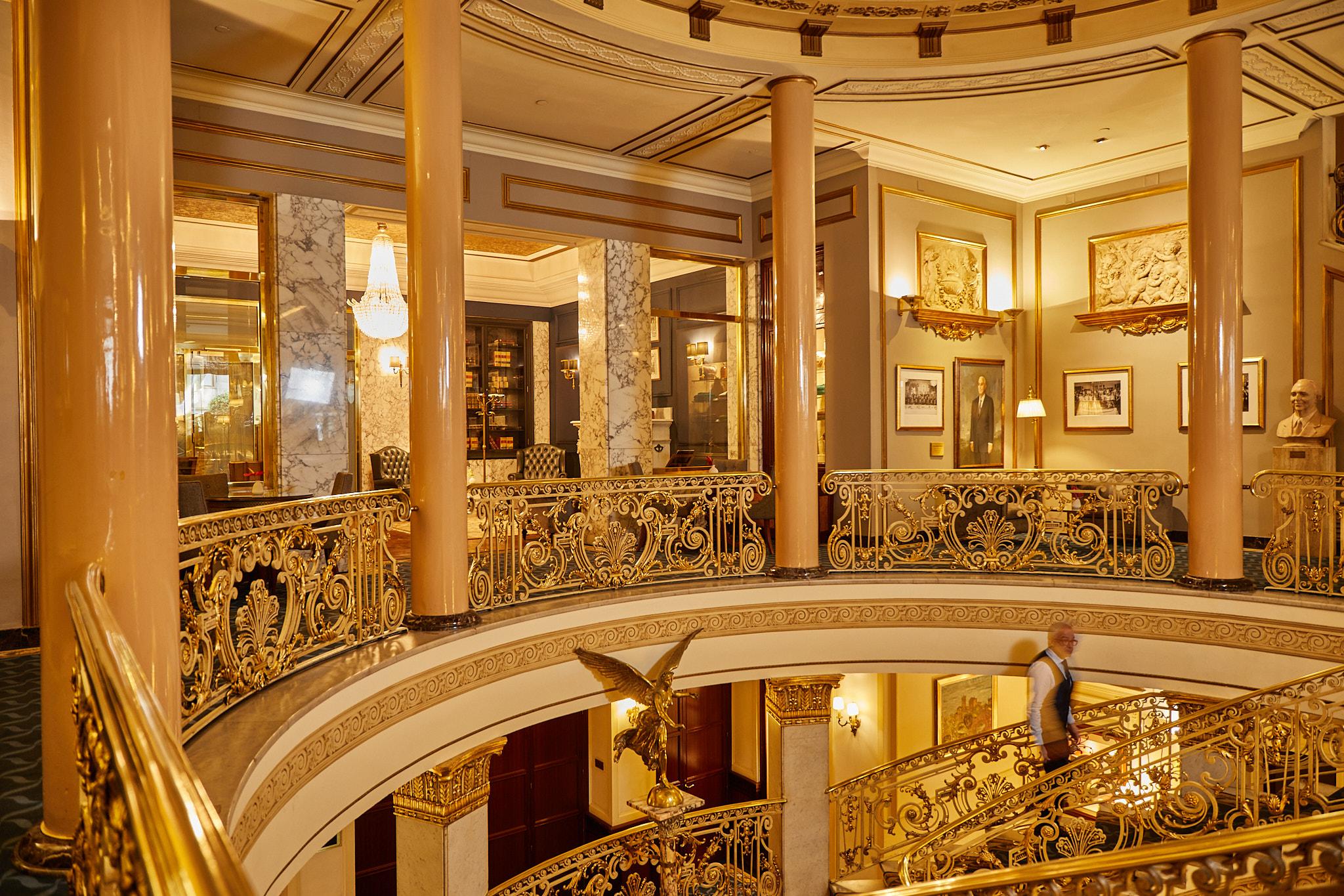 Vista Lobby El Avenida Palace Hotel