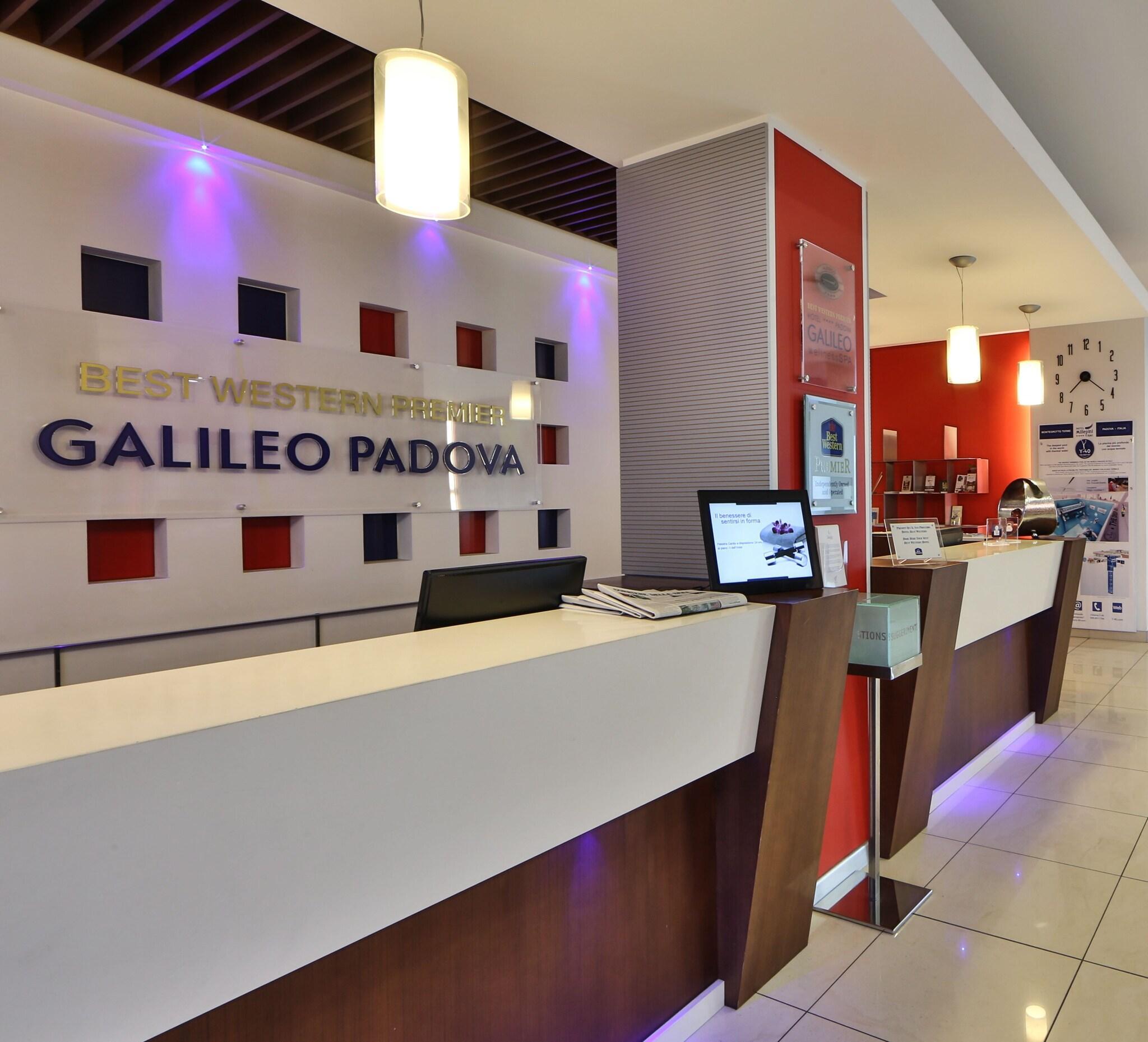 Vista Lobby Best Western Plus Hotel Galileo Padova
