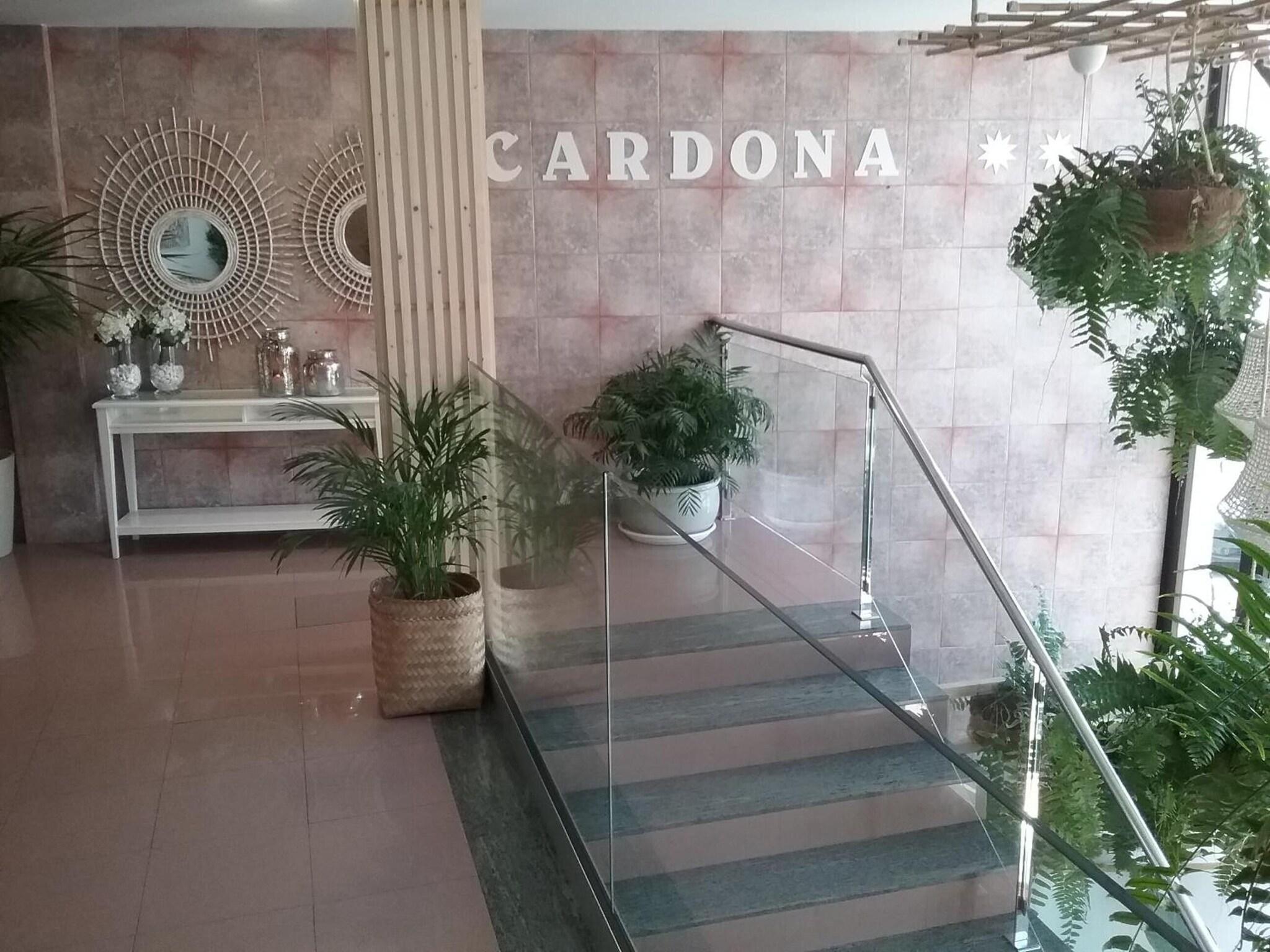 Vista Lobby Hostal Residencia Cardona