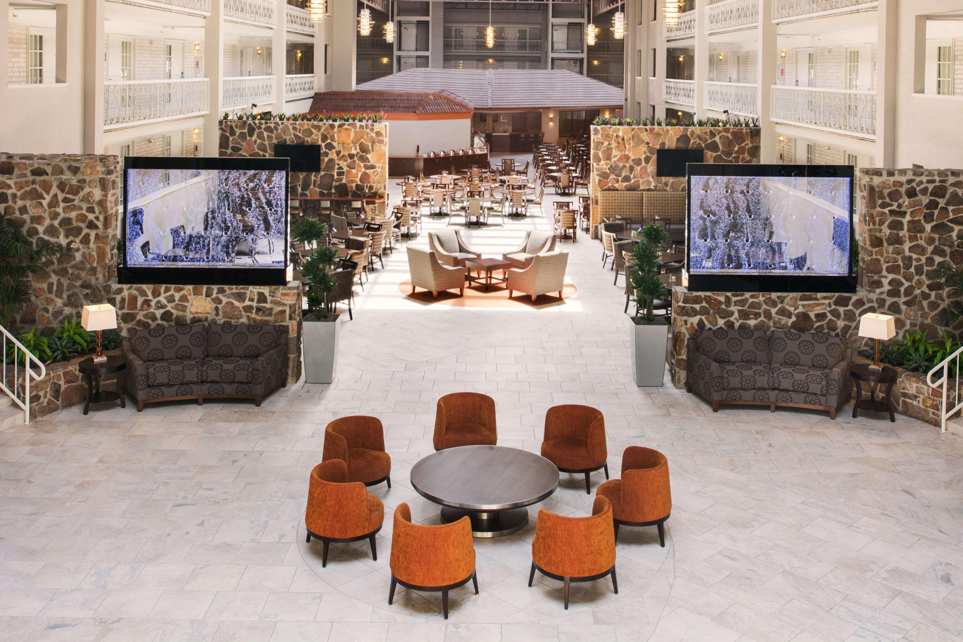 Vista Lobby Embassy Suites Corpus Christi