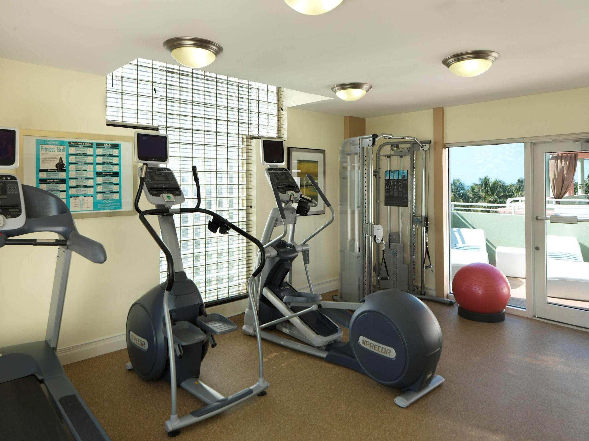 Gimnasio Hilton Grand Vacations Club McAlpin Ocean Plaza Miami