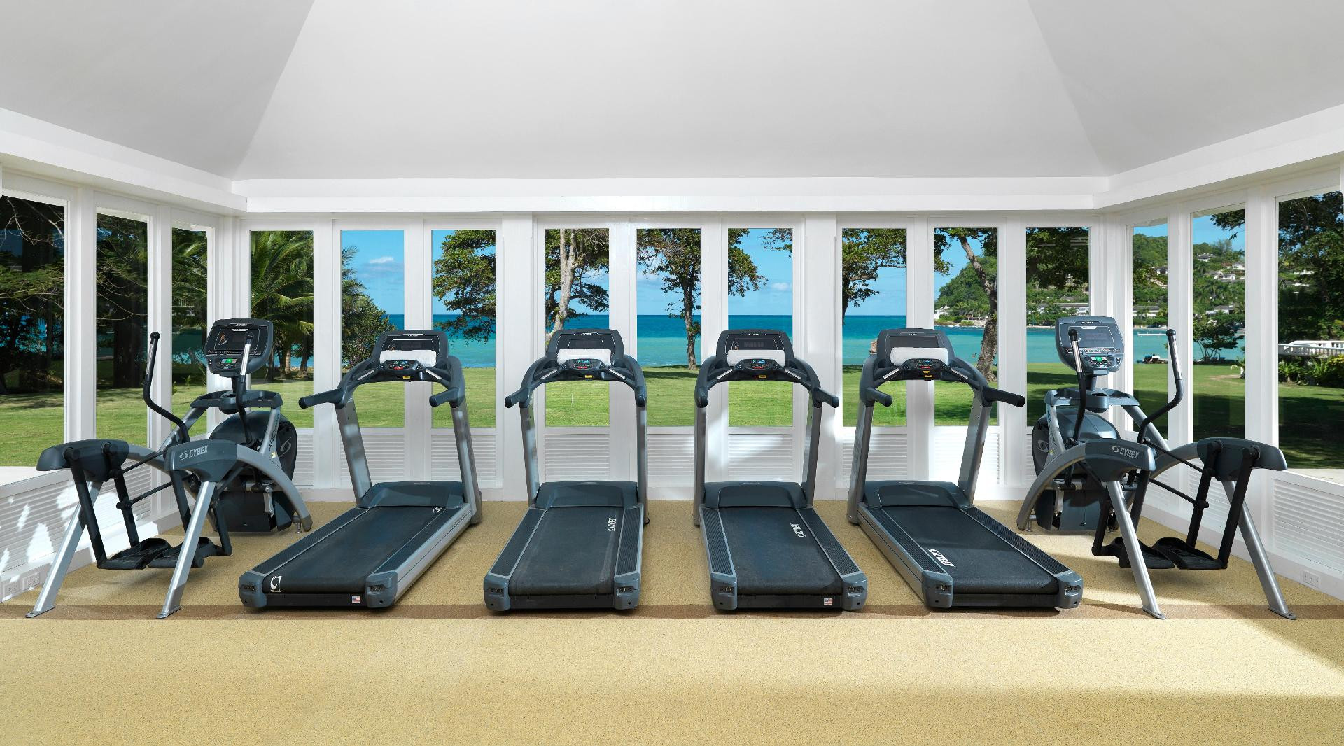 Gimnasio Round Hill Hotel And Villas