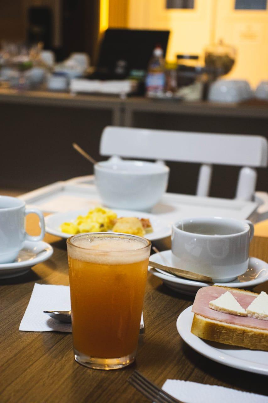 Área de desayuno Eco hotel