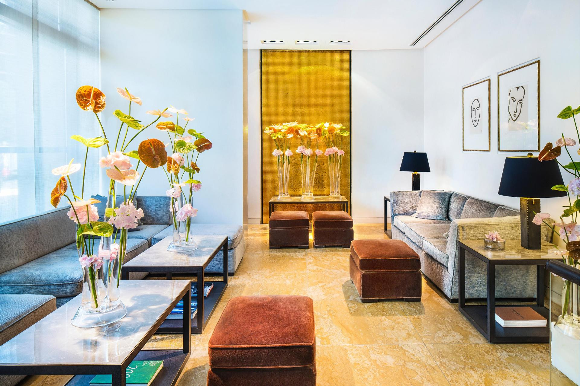 Vista Lobby The Mandala Berlin, a Member of Design Hotel