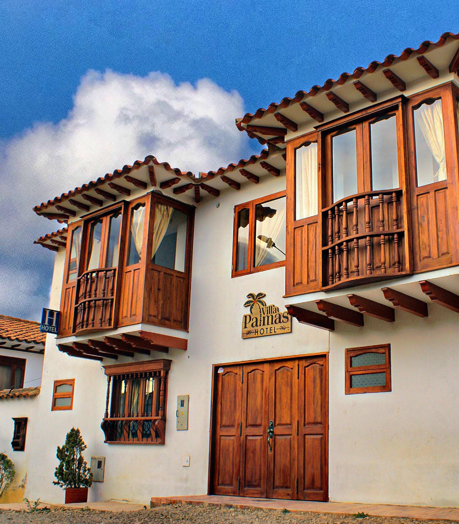Vista Exterior Hotel Villa Palmas