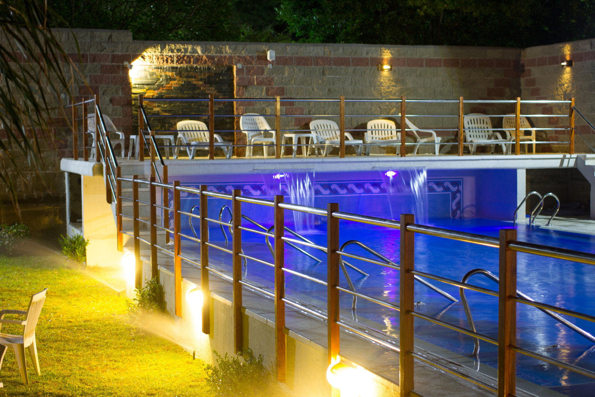 Vista Piscina Hotel Teomar