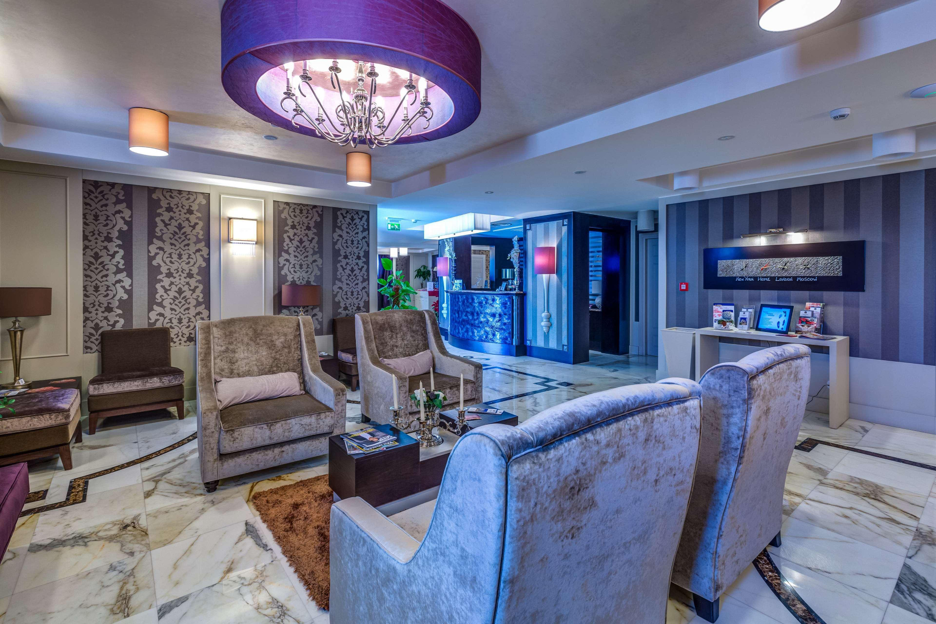 Vista Lobby Best Western Plus Hotel Perla Del Porto