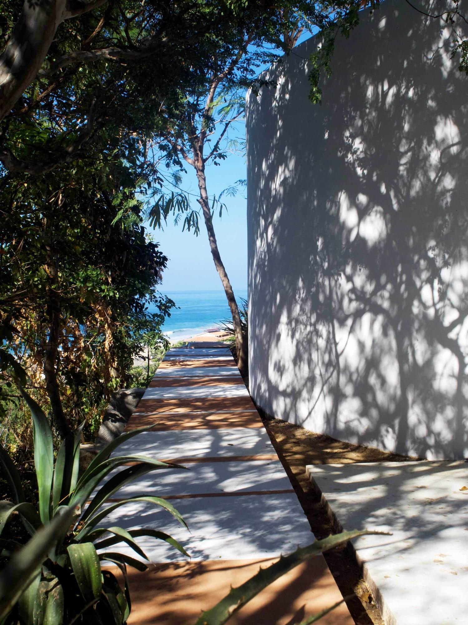 Vista Exterior Casa Mermejita Mazunte