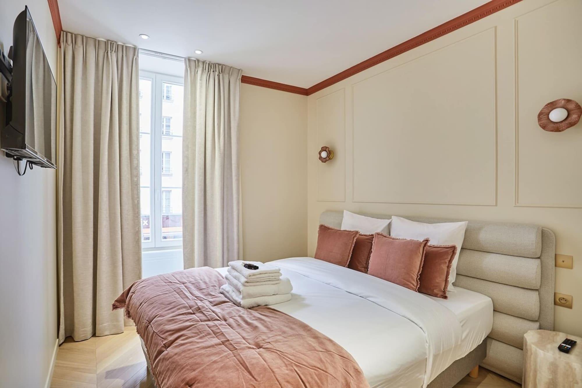 Habitación Superb AC Apartment Center of Paris Le Marais