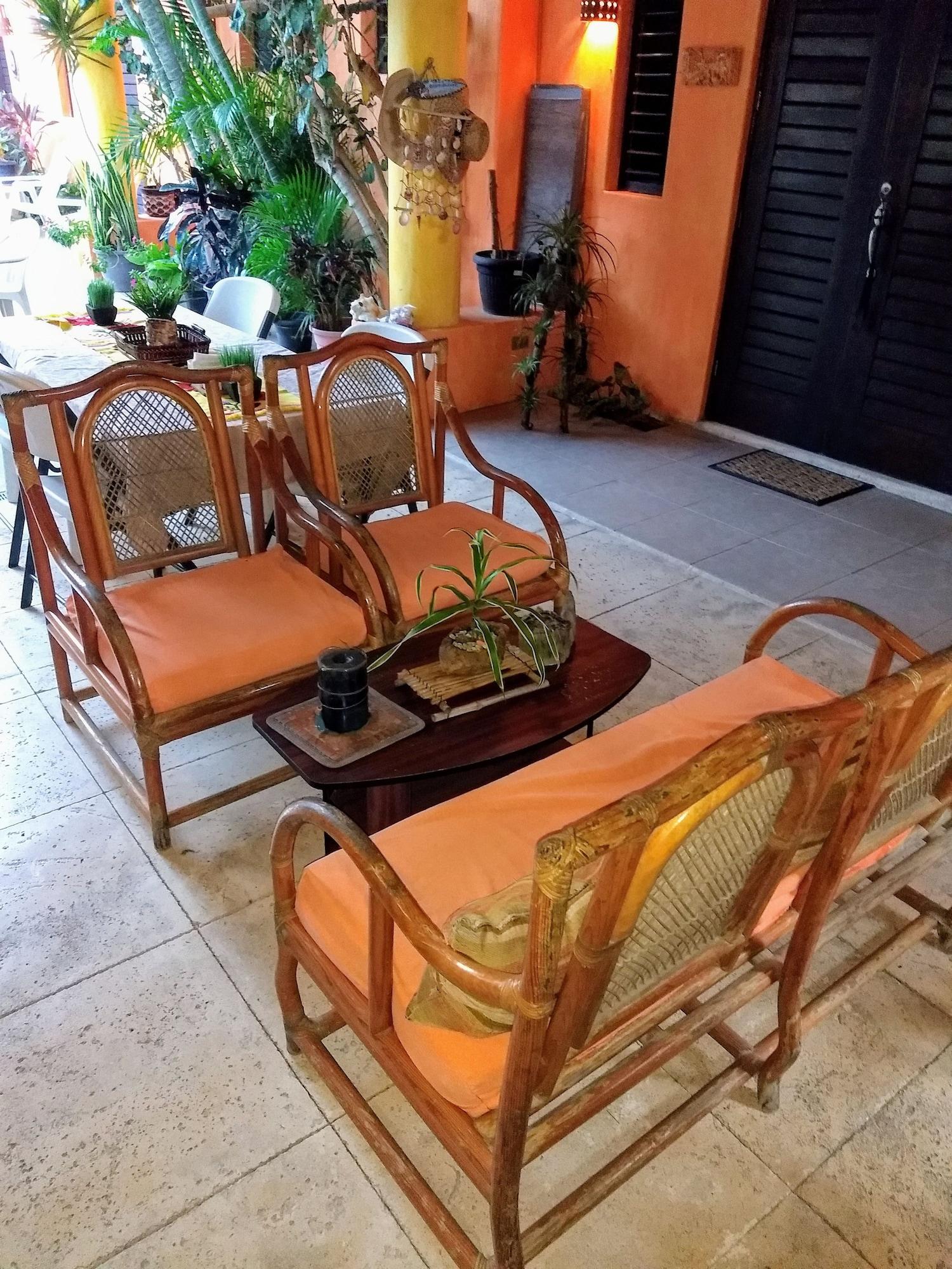 Vista Lobby Casita de Maya Boutique Hotel