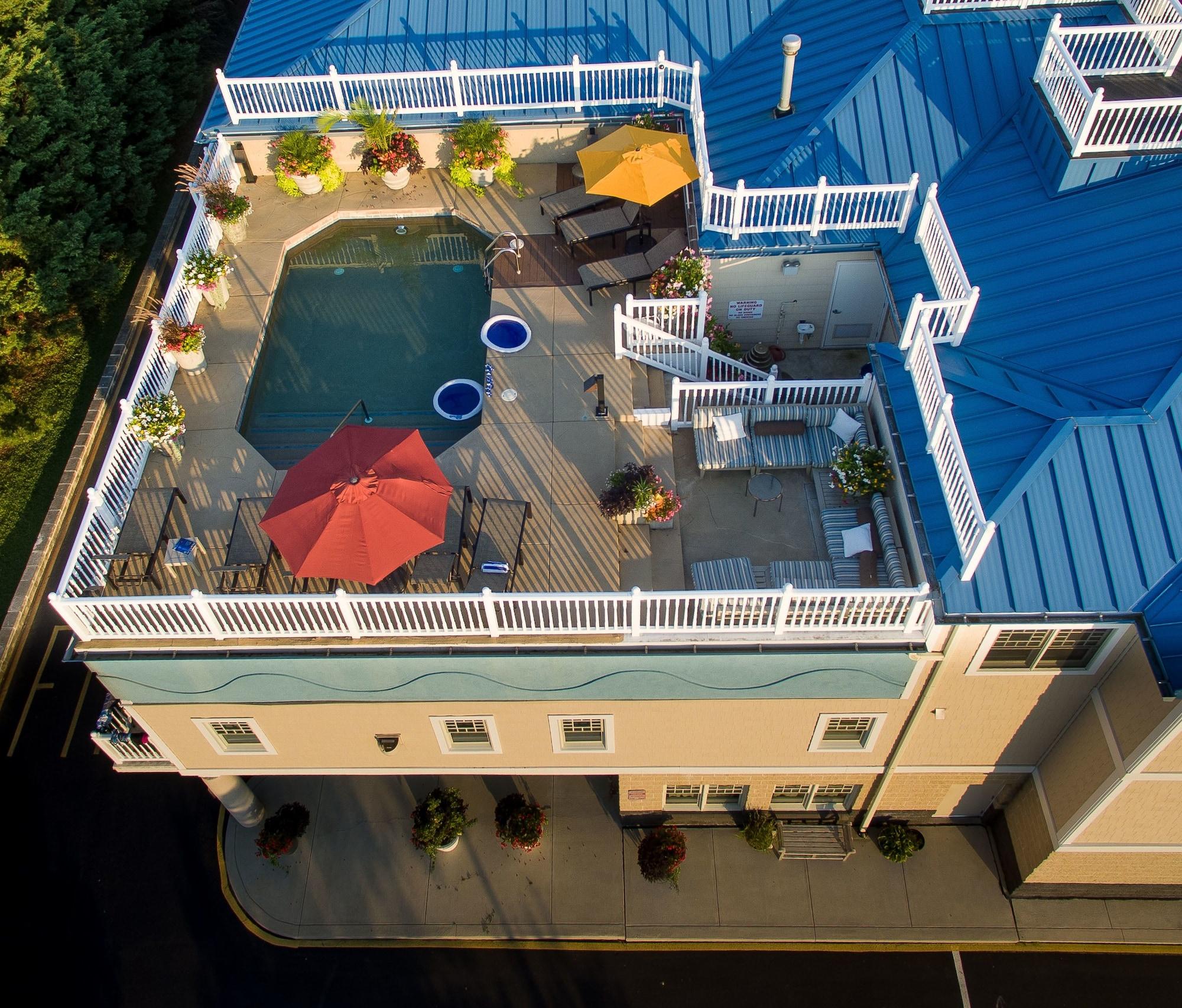 Vista Piscina Hotel Blue