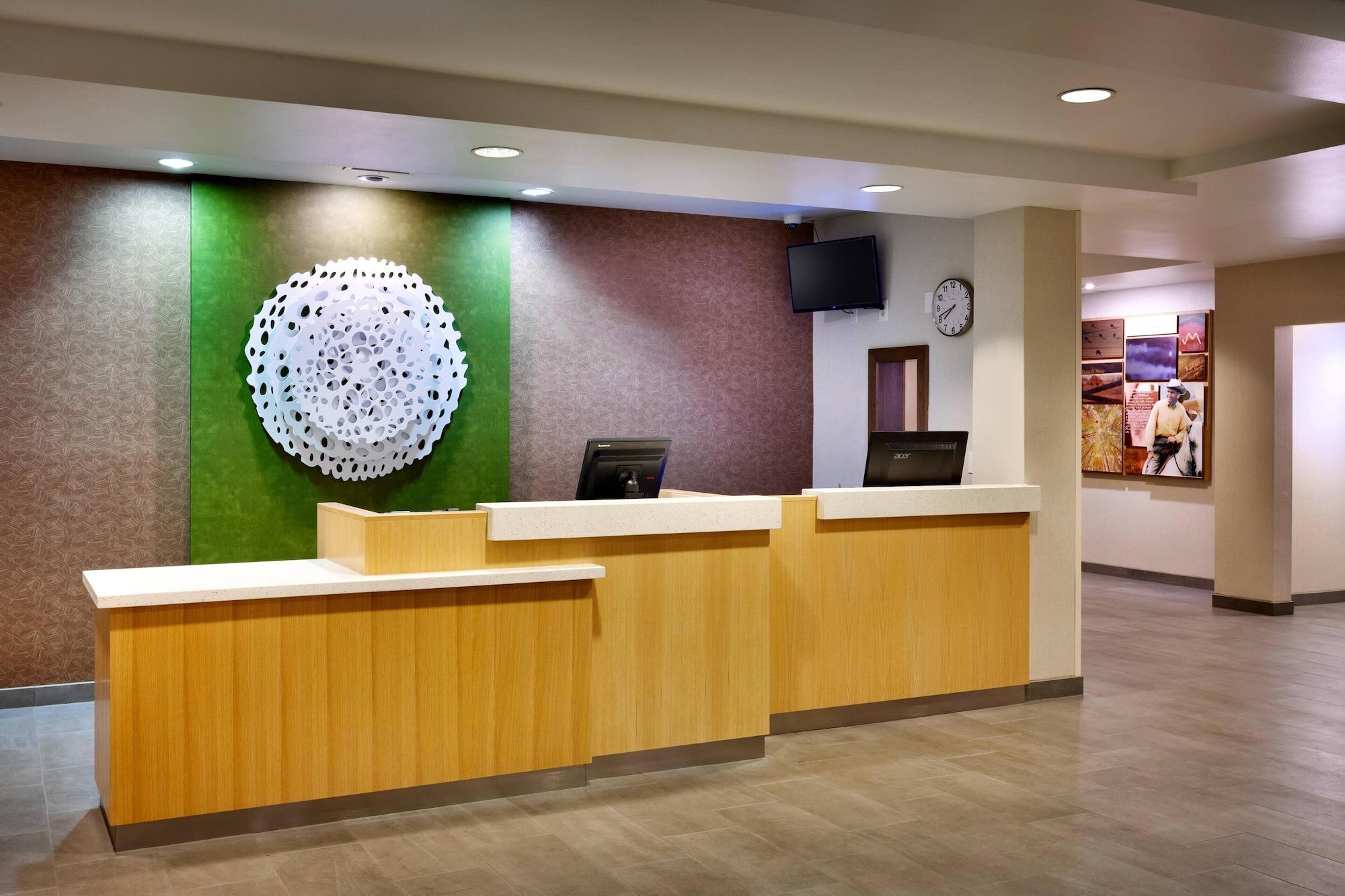 Vista Lobby Fairfield Inn and Suites by Marriott Roswell