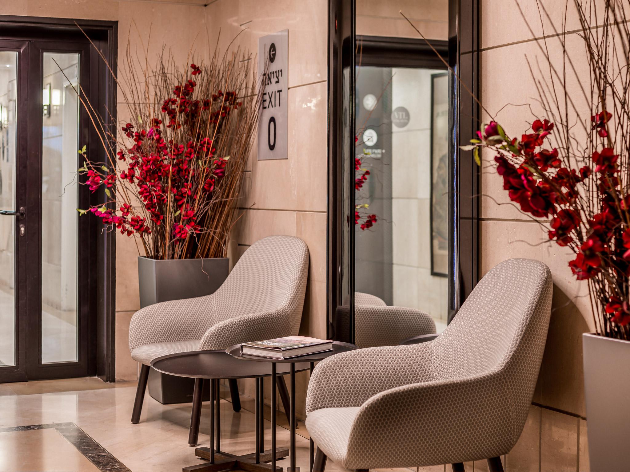 Vista Lobby Vital - Urban boutique hotel TLV