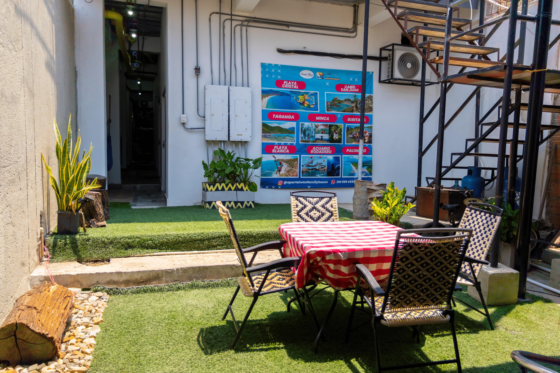 Zona de estar Hotel Family House Rodadero