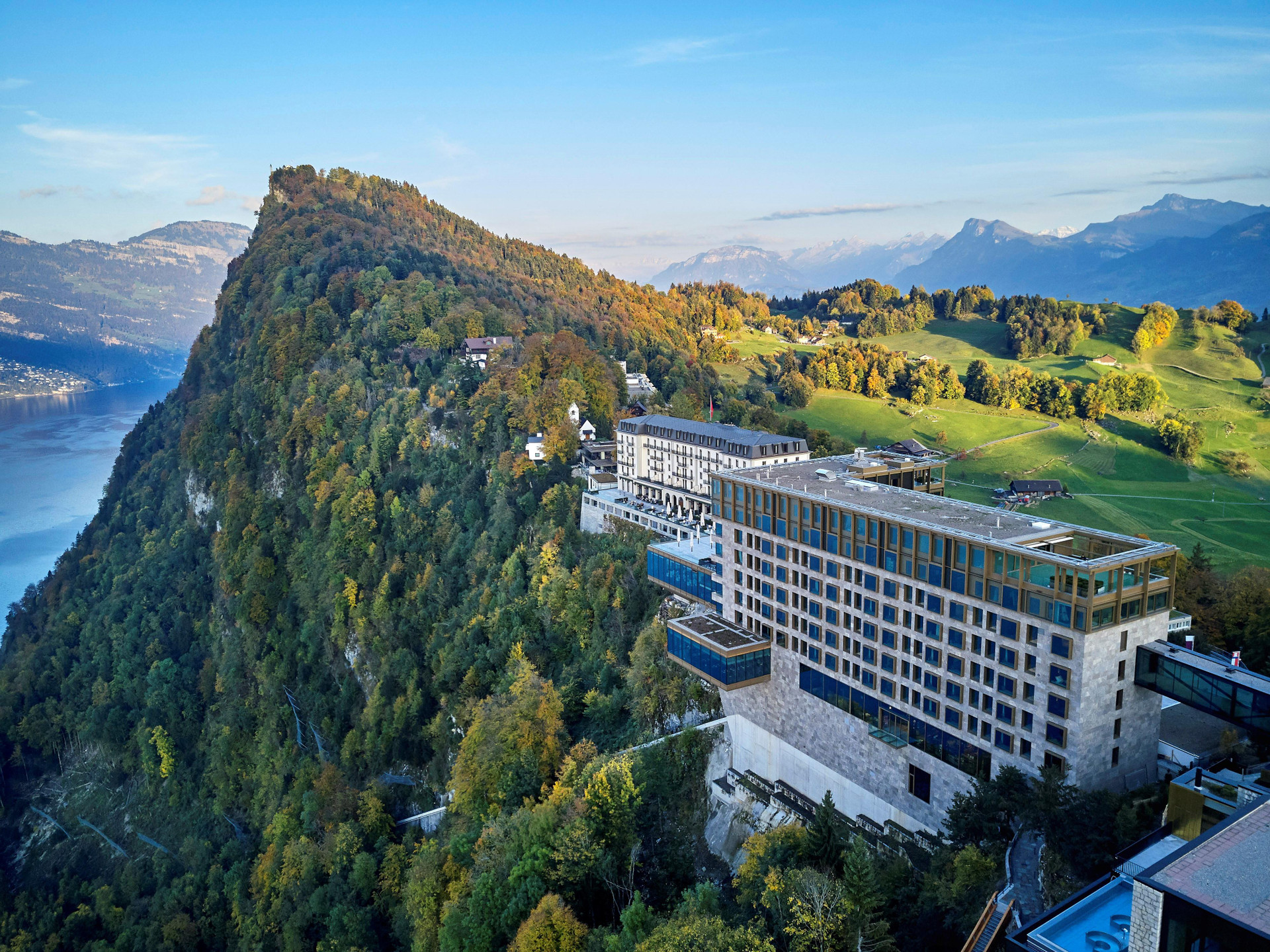 Vista Exterior Burgenstock Hotel & Alpine Spa