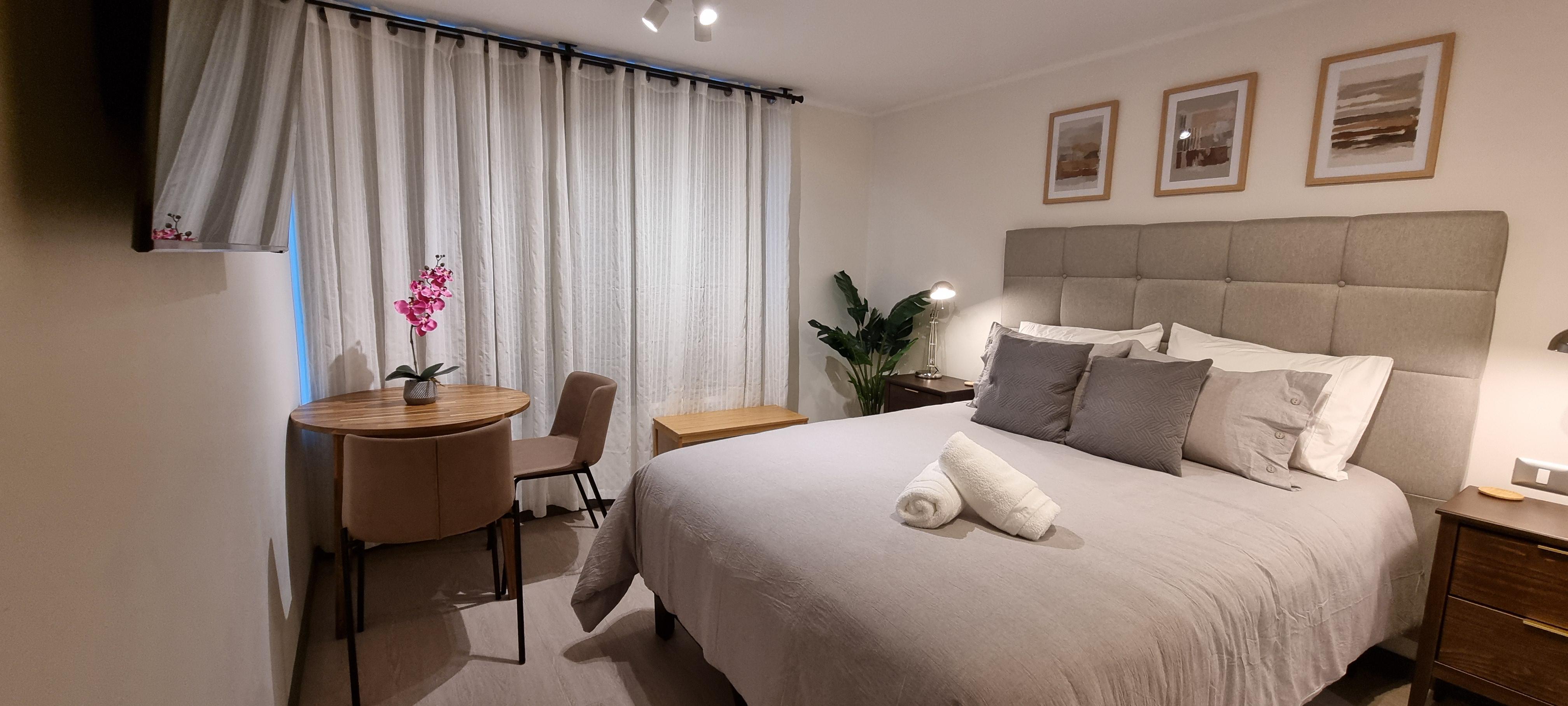 Habitación Moderno Estudio en Santiago cerca del Metro