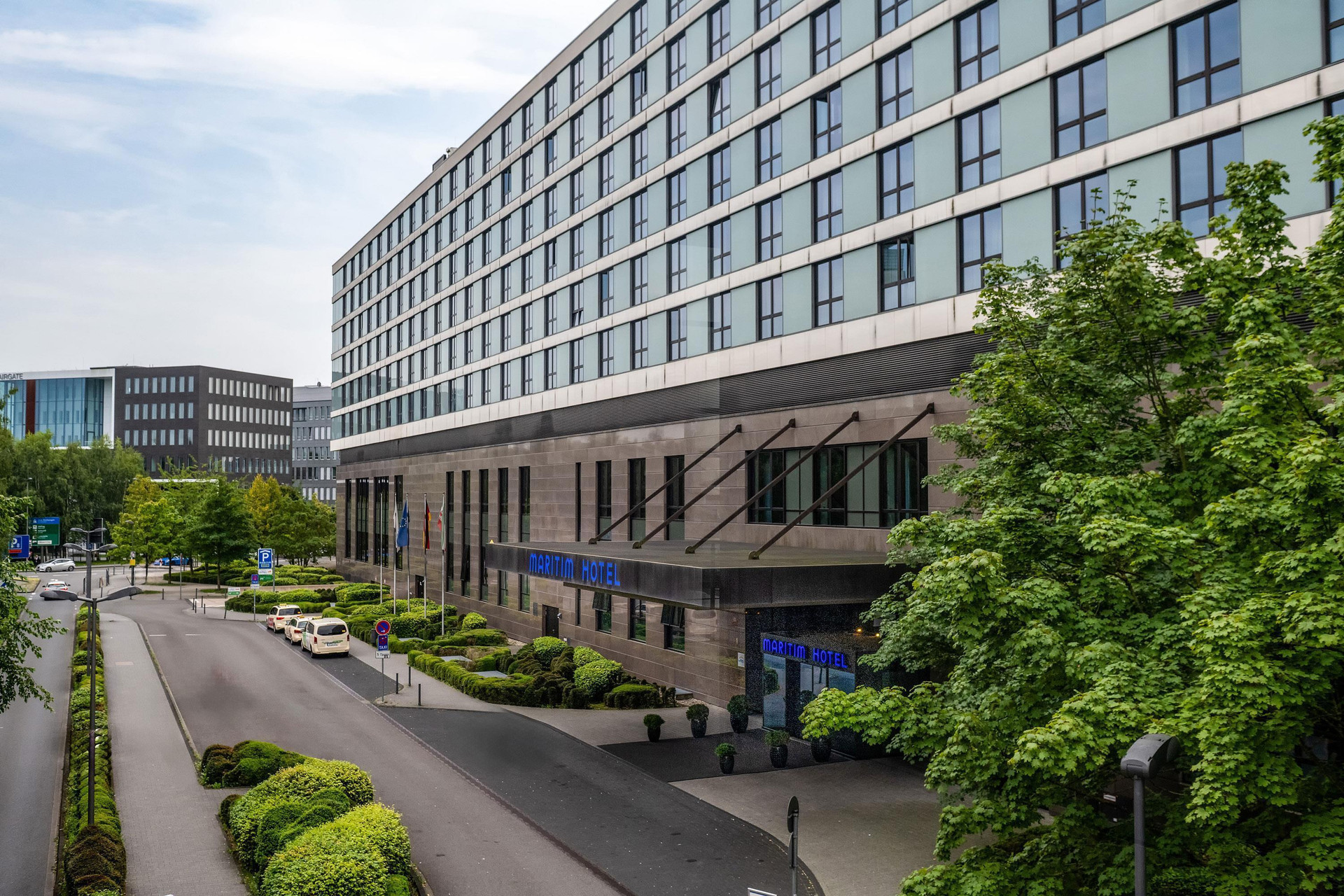 Vista Exterior Maritim Hotel Düsseldorf