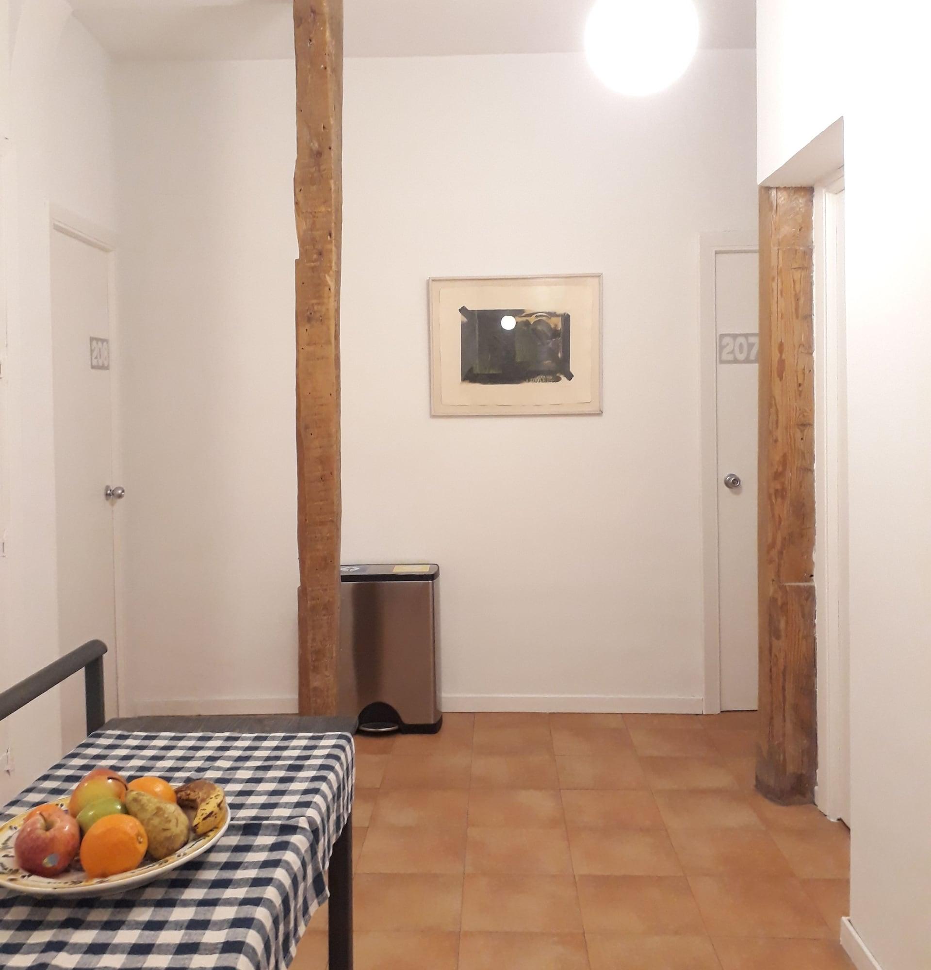 Vista Lobby Hostal La Zona