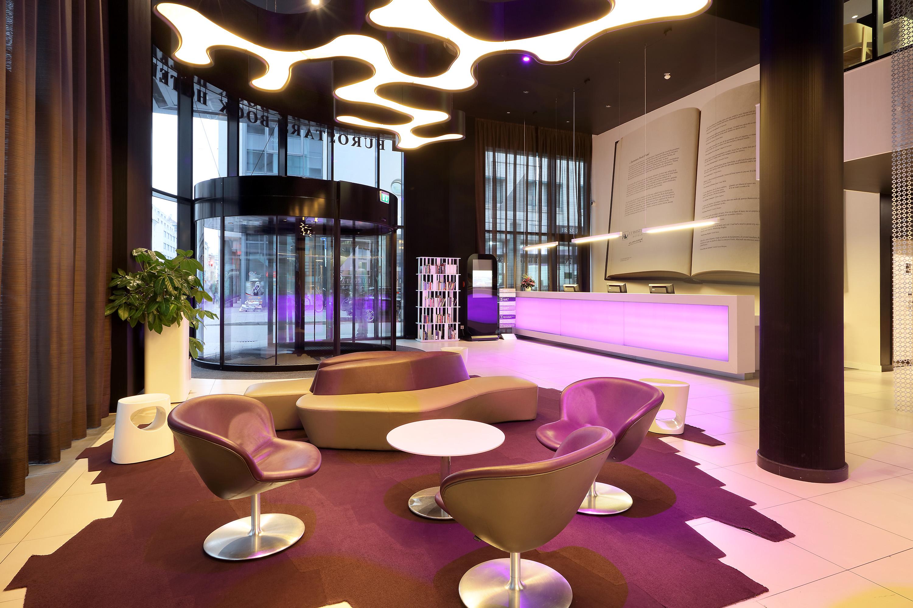 Vista Lobby Eurostars Book Hotel