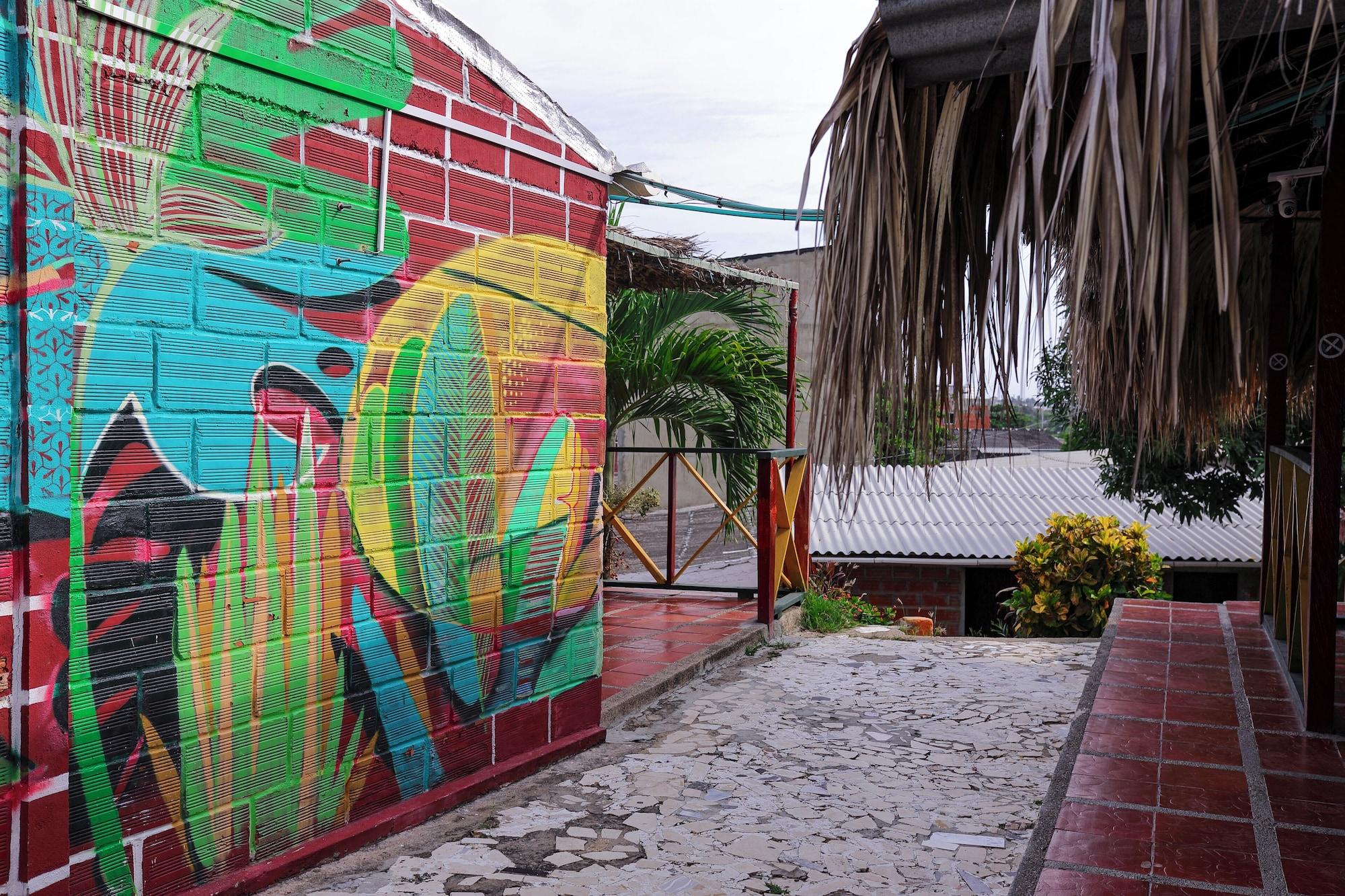 Vista Exterior Hostal La Guaca