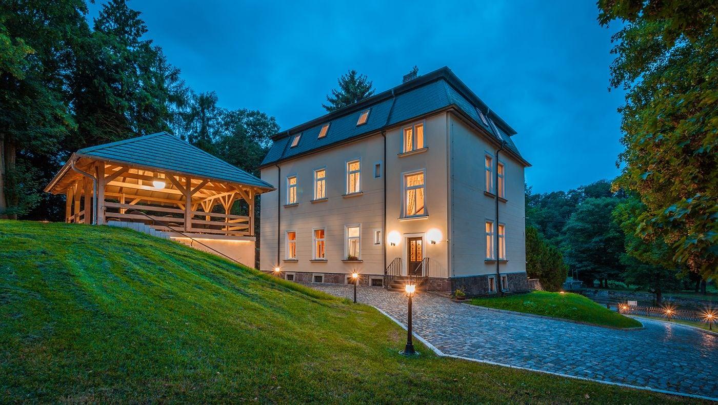 Vista Exterior Parkhotel Muldental