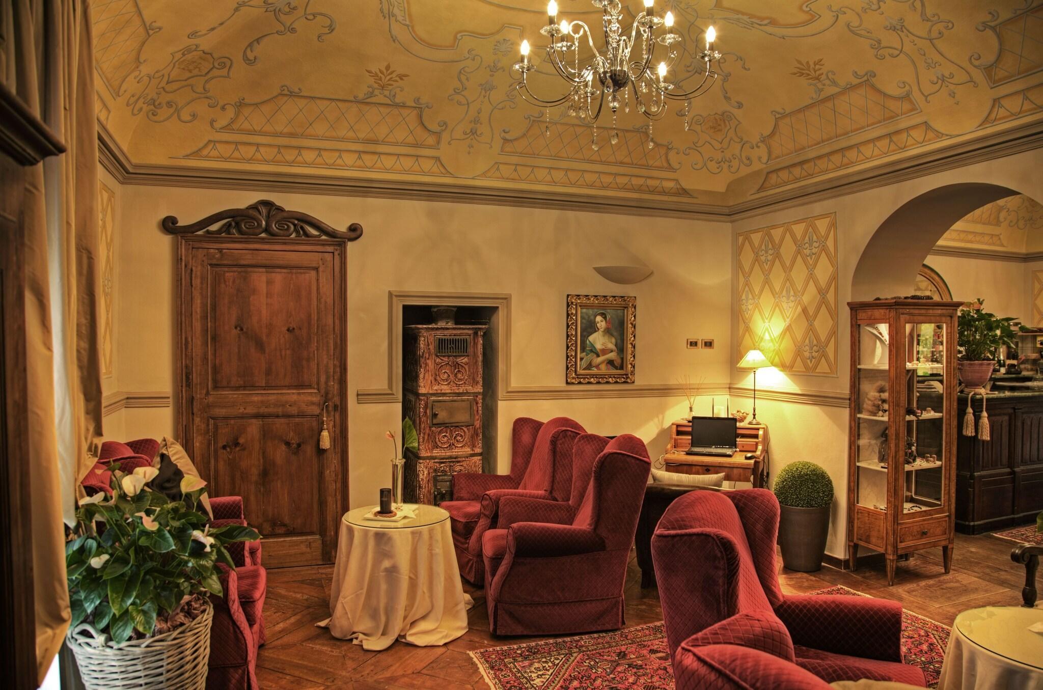 Vista Lobby Hotel Villa Beccaris
