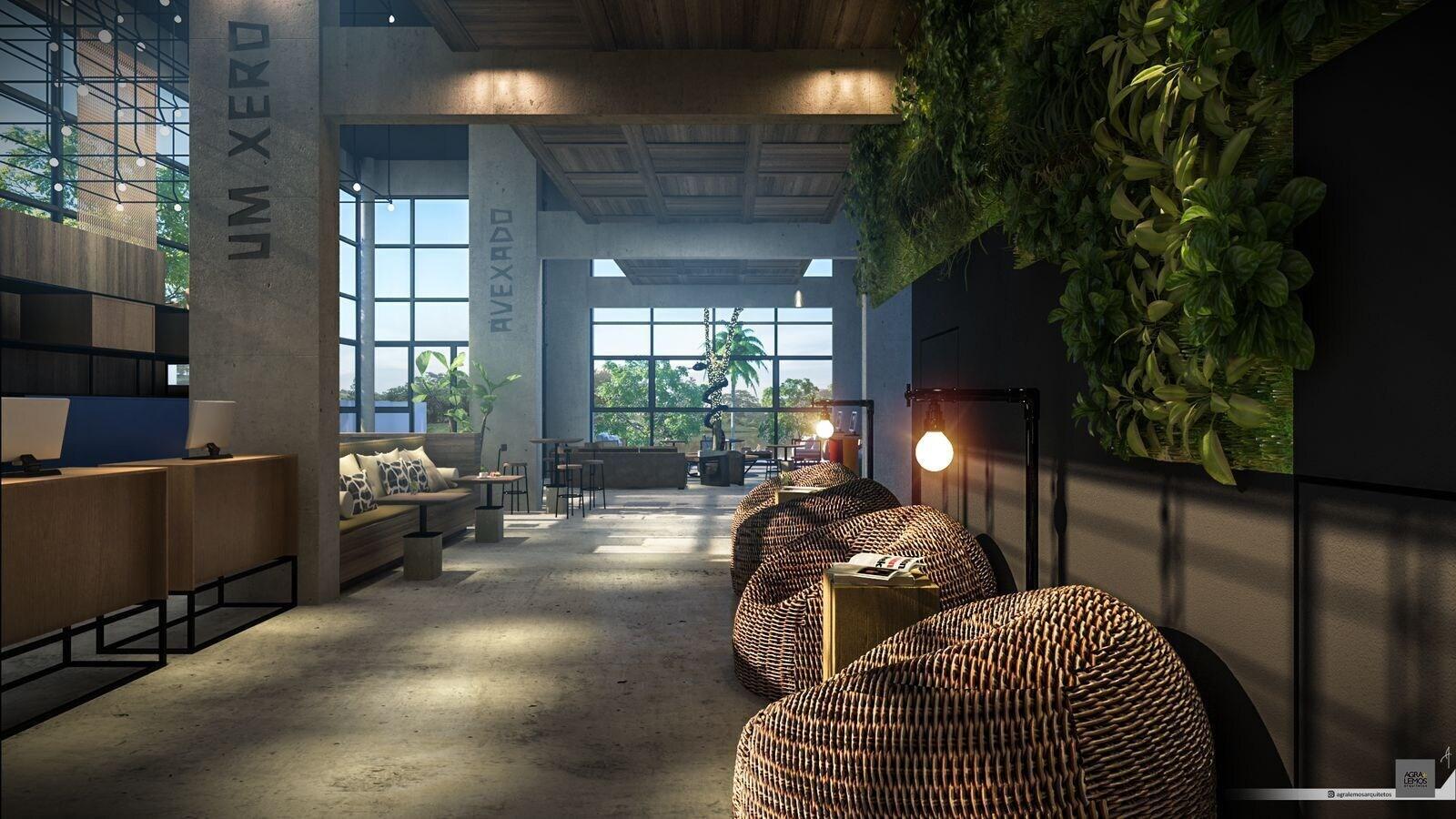 Vista Lobby Ibis Styles Maceió Pajuçara