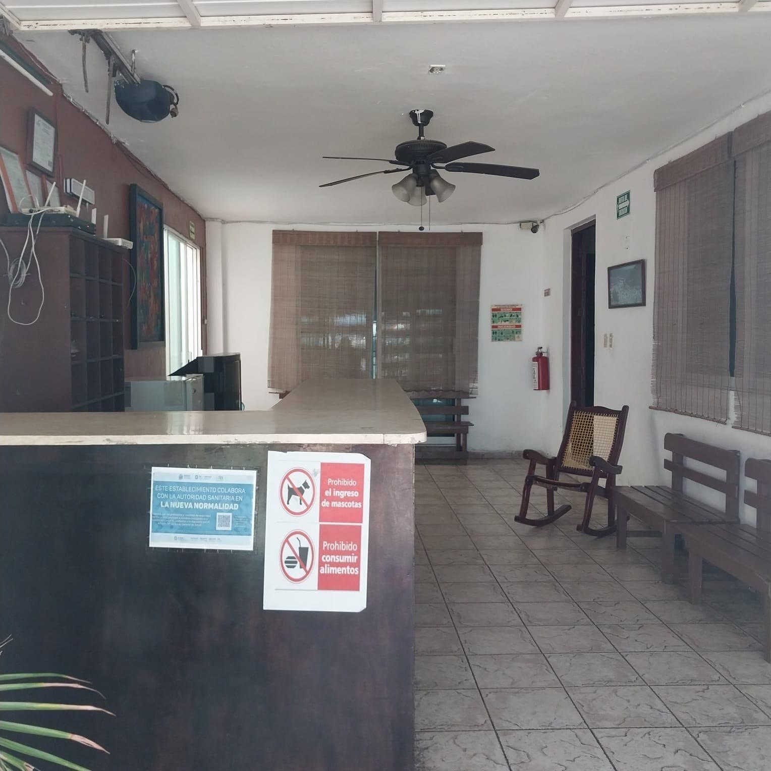 Vista Lobby Hotel Ripoll Veracruz