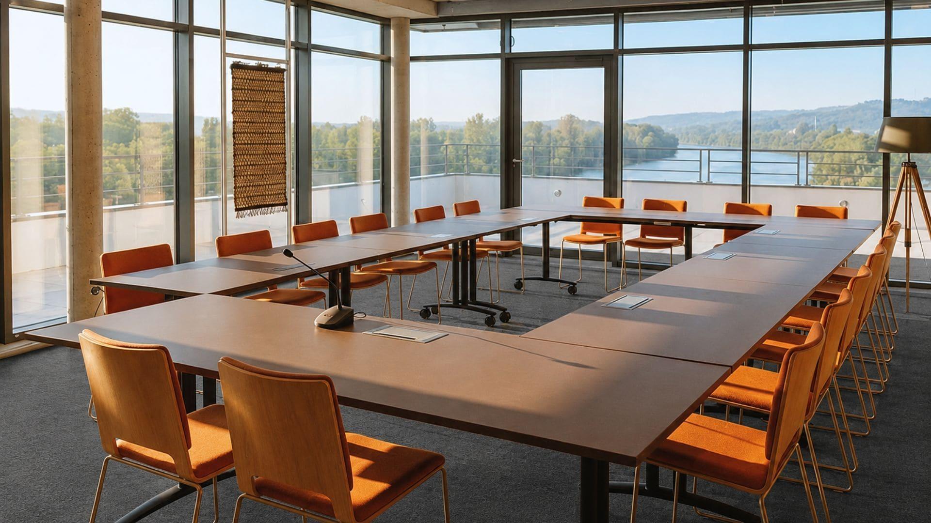 Sala de Reuniones Appart'Hôtel Bikube - Paris Suresnes