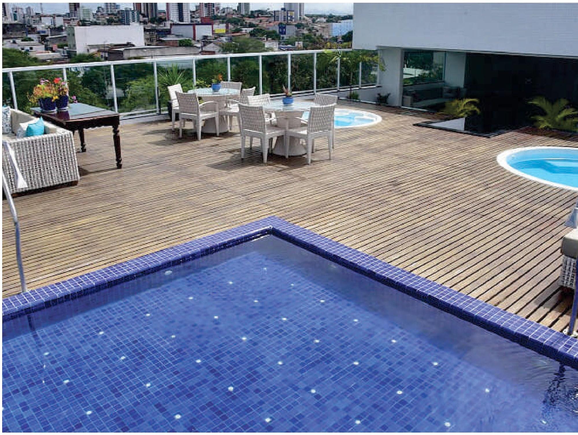 Vista Piscina Hotel Village Confort Campina Grande