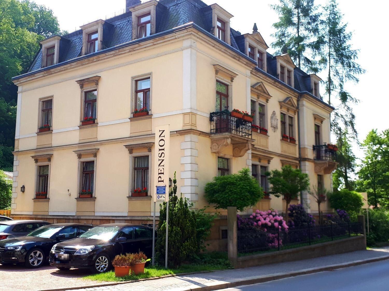 Vista Exterior Gaestehaus Loschwitz