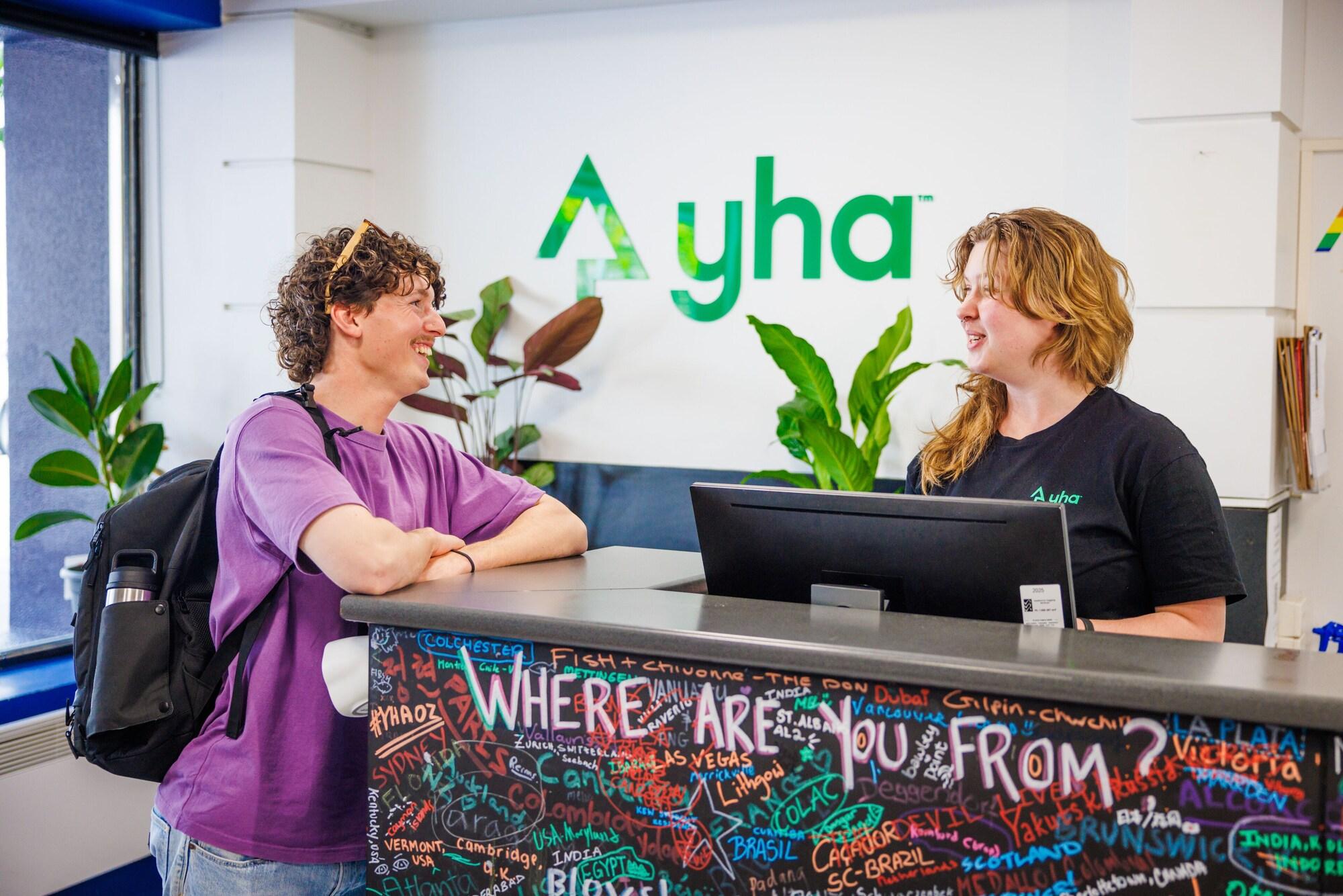 Vista Lobby YHA Hobart Central