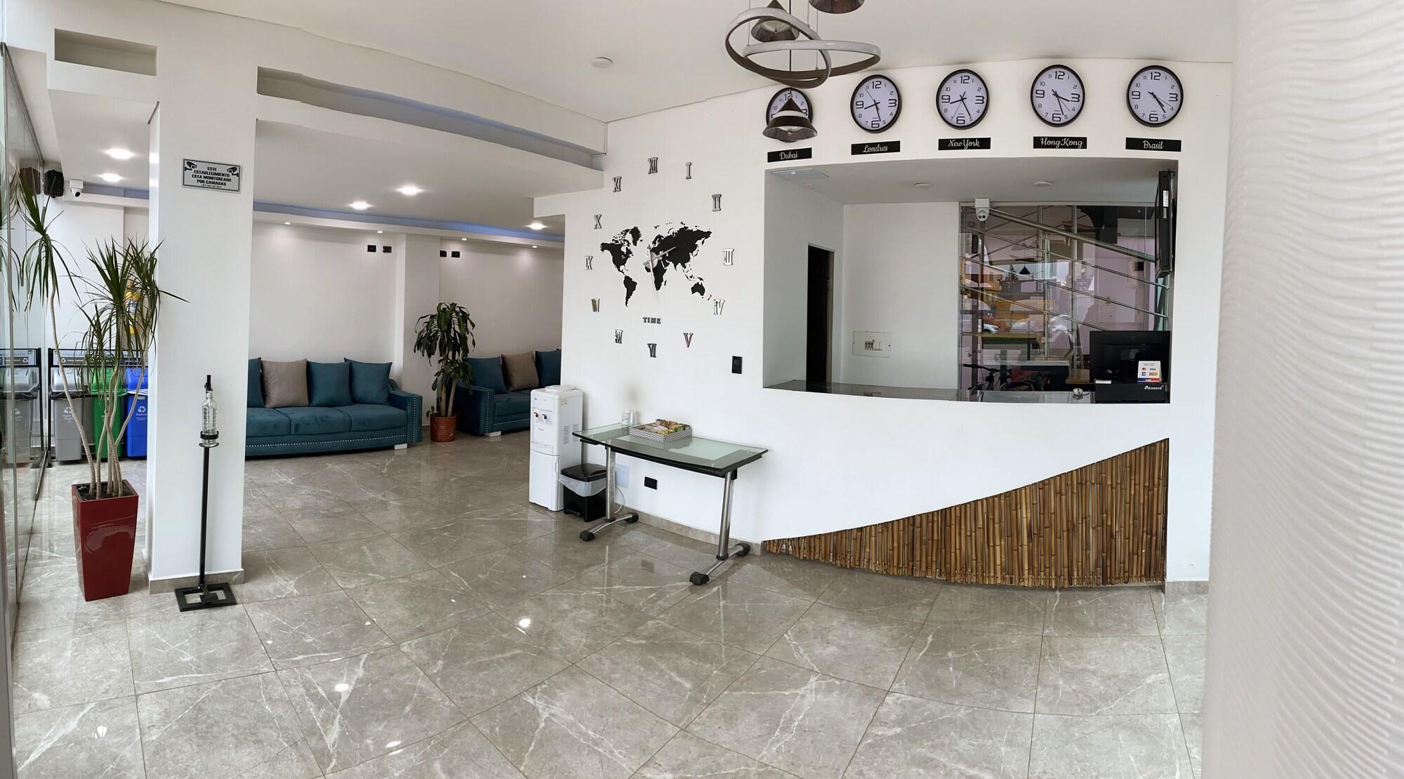 Vista Lobby Hotel Tesla