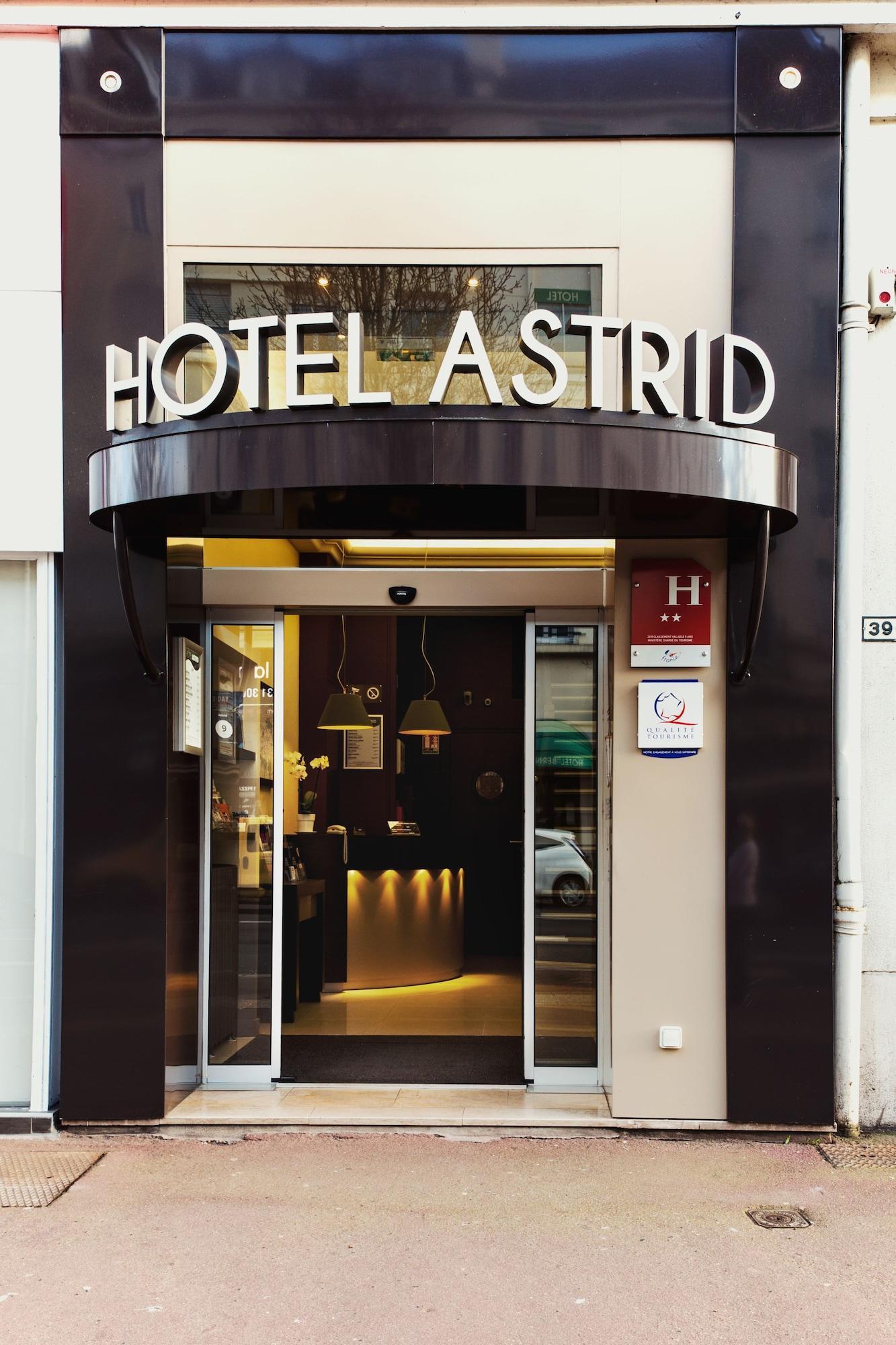 Vista Exterior Hotel Astrid Caen centre