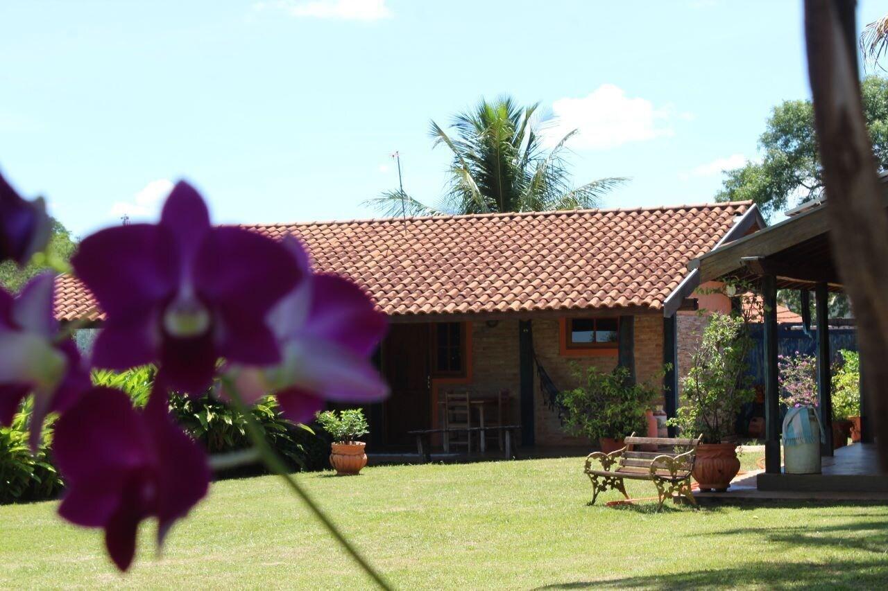 Vista Exterior Pousada Recanto Janbor